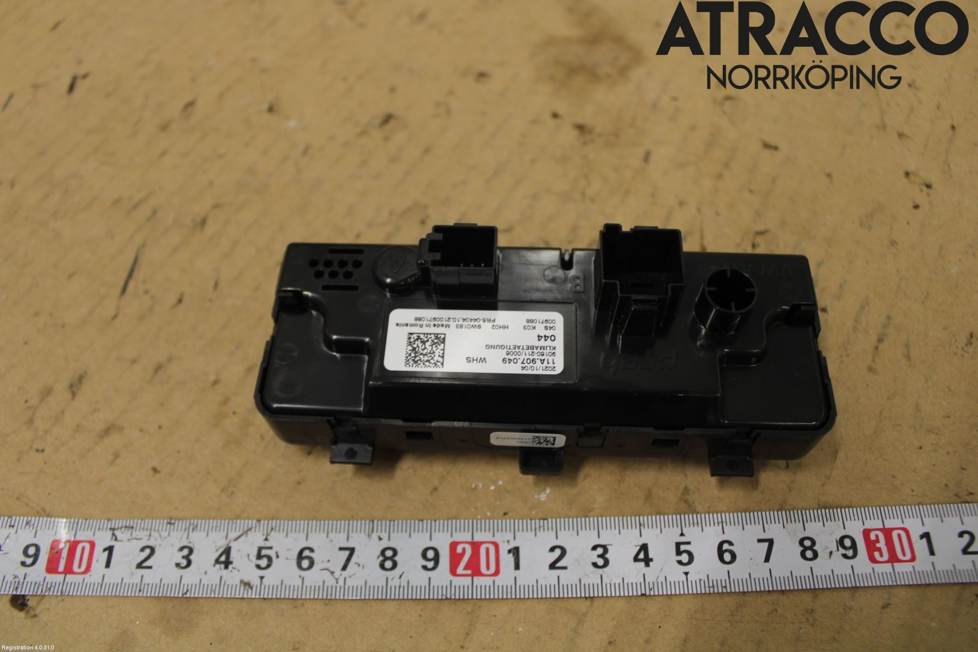 Volkswagen VW PASSAT 20-24 Varme Ac Betjening-Display