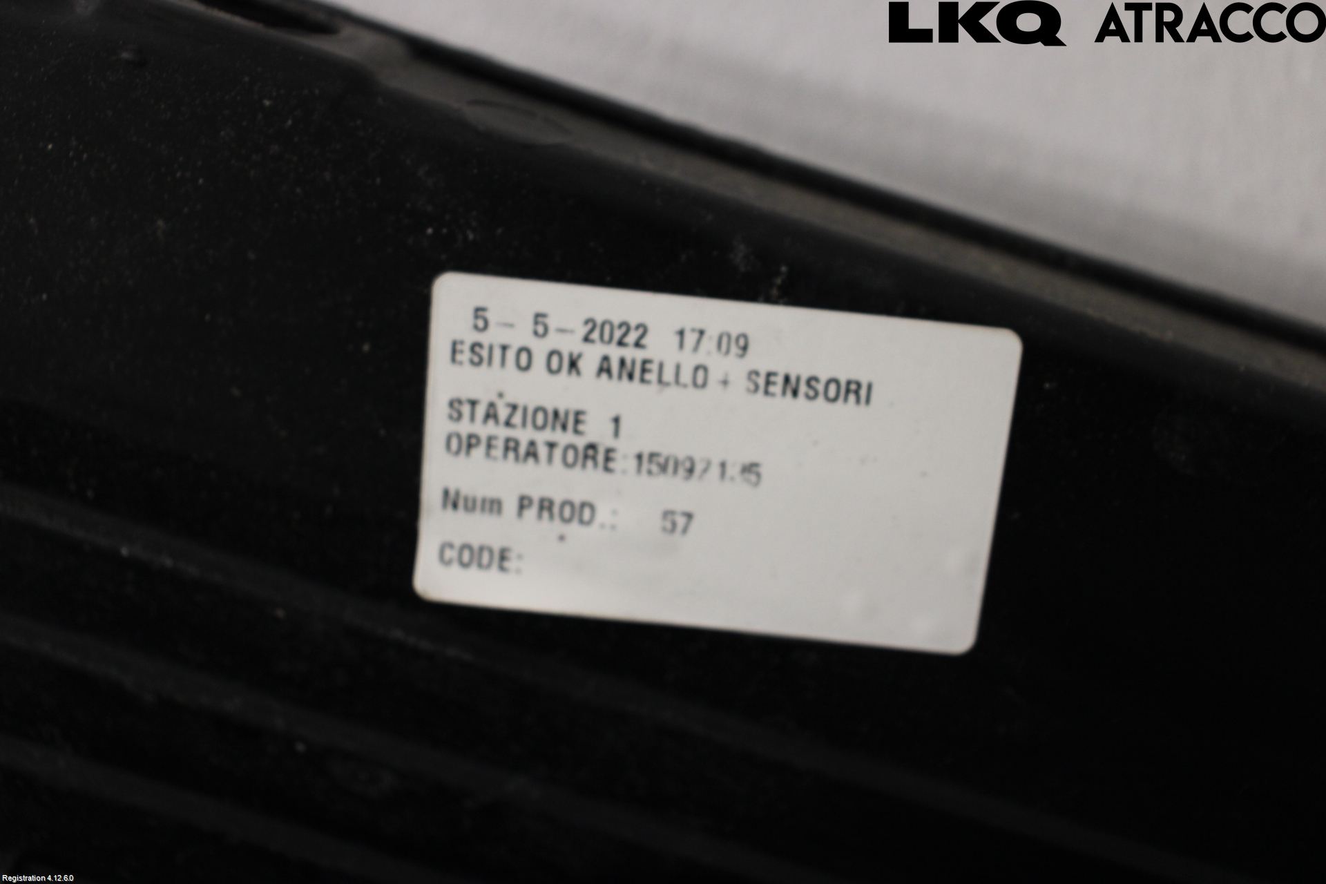 Fiat DUCATO 15-23 Støtfanger Bak Midt Del