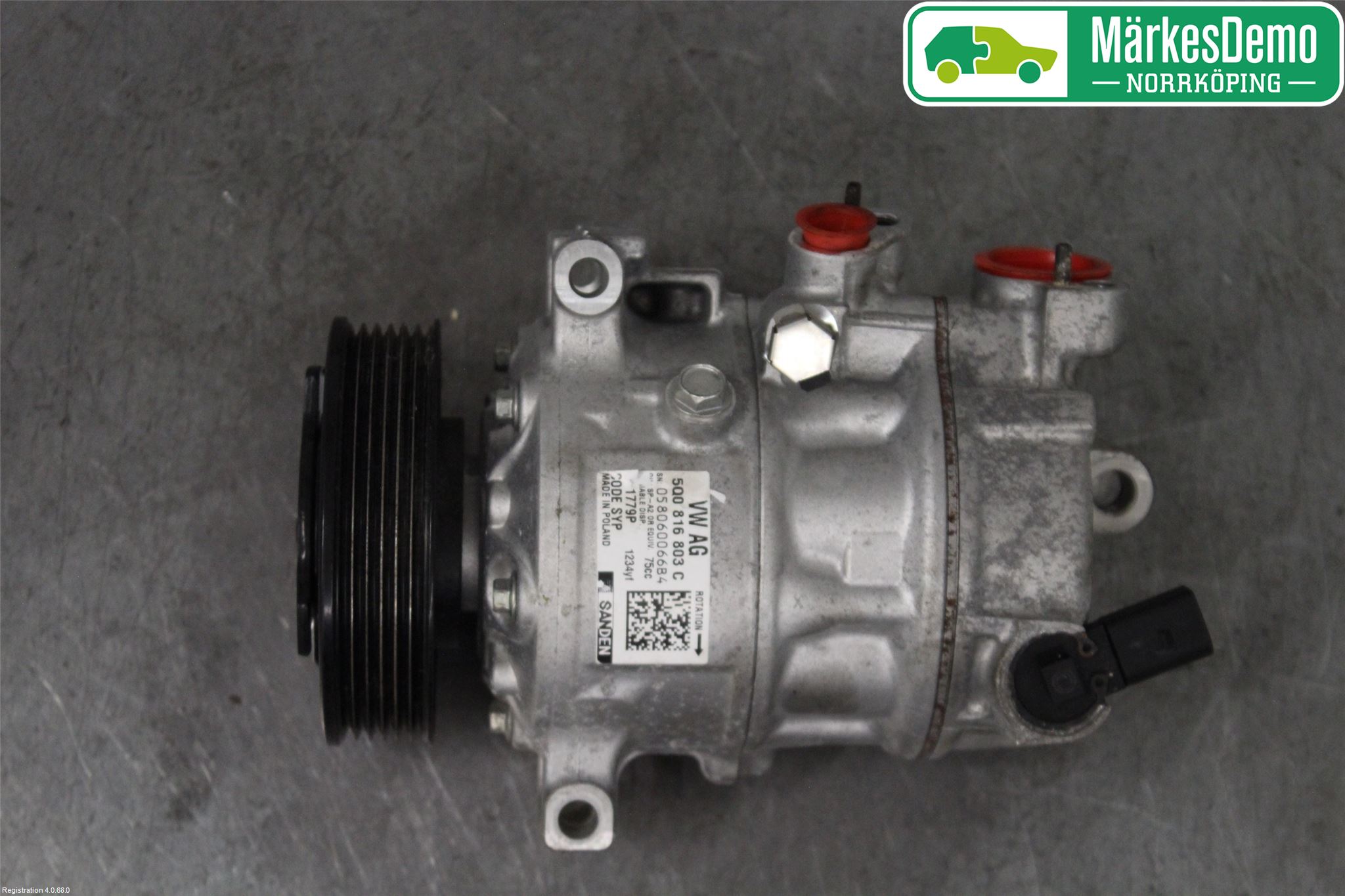 Skoda OCTAVIA (5E) 13-20 Varme Ac Kompressor