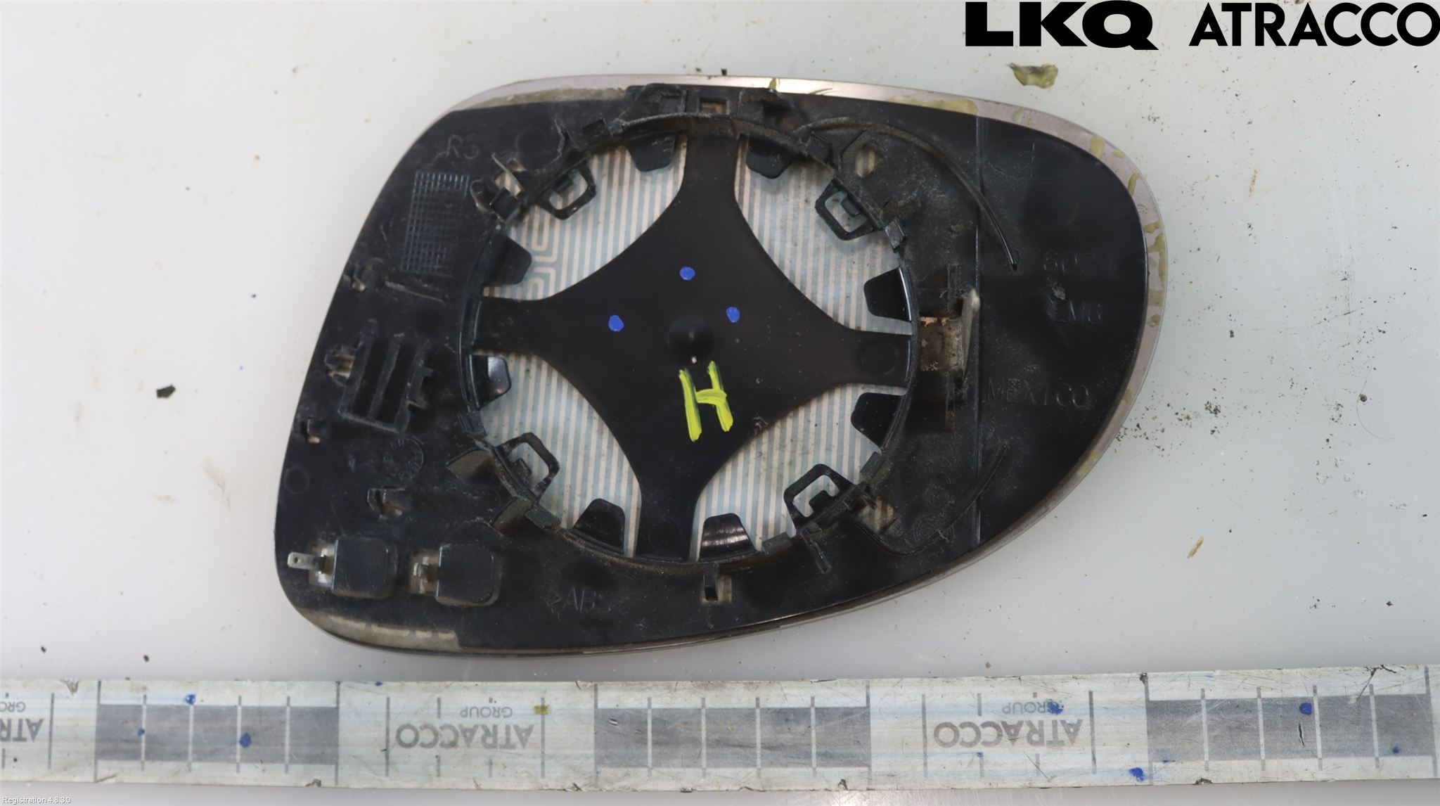 Volkswagen VW GOLF V 04-09 Speil Glass H