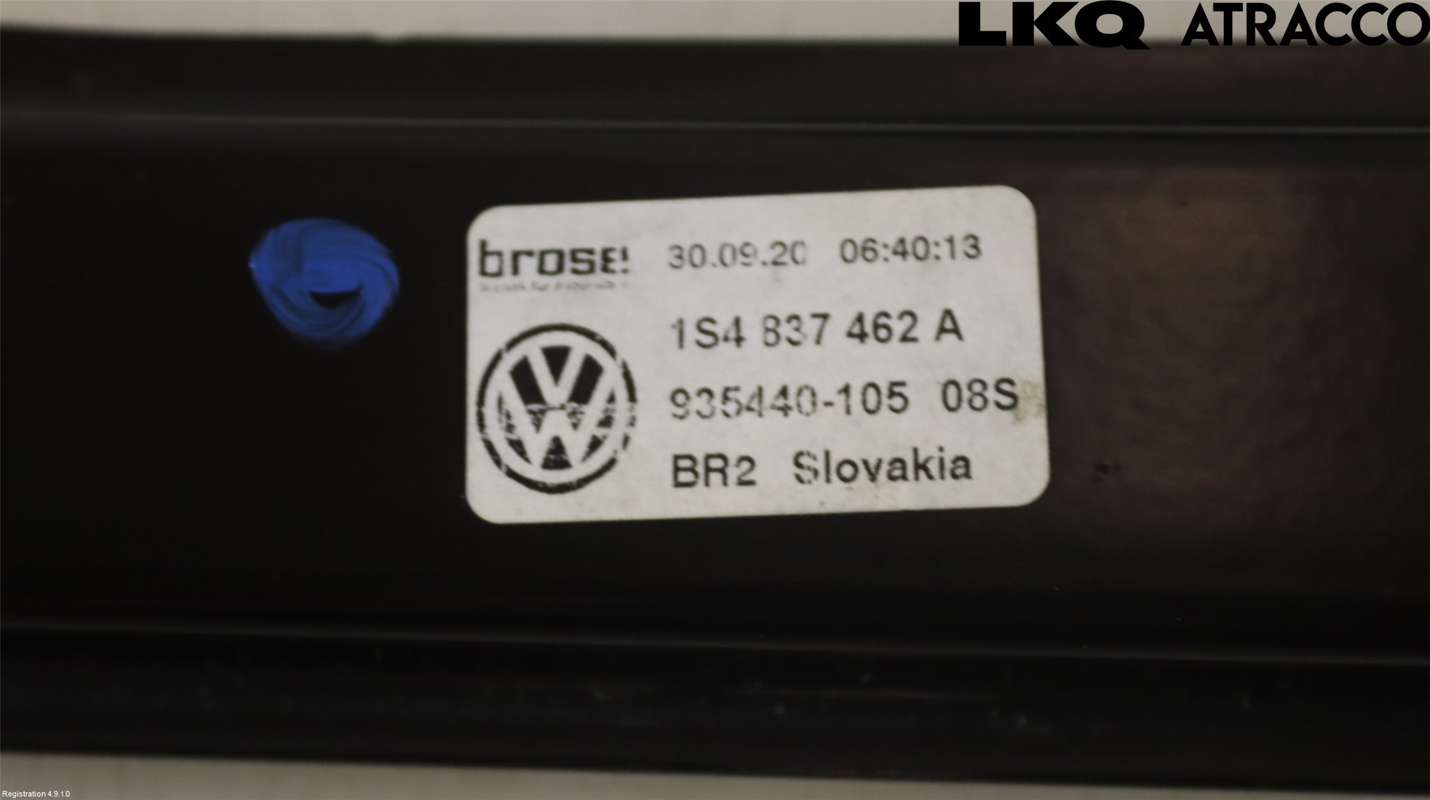 Volkswagen VW UP! / E-UP! Vindusheis El Komp