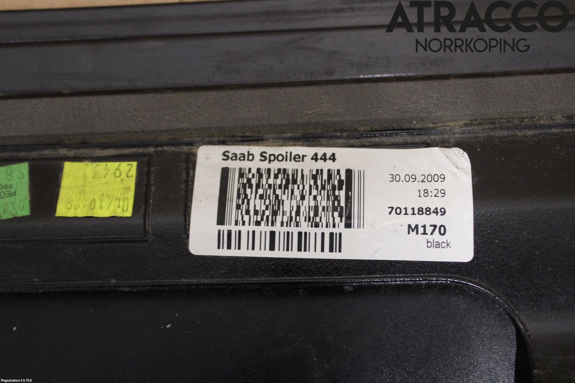 Saab 9-3 VER2/VER3 08-15 Spoiler Bakluke