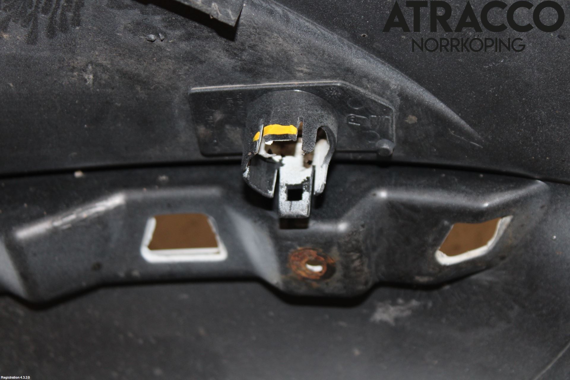 Seat LEON 06-12 Støtfanger Bak Overtrekk
