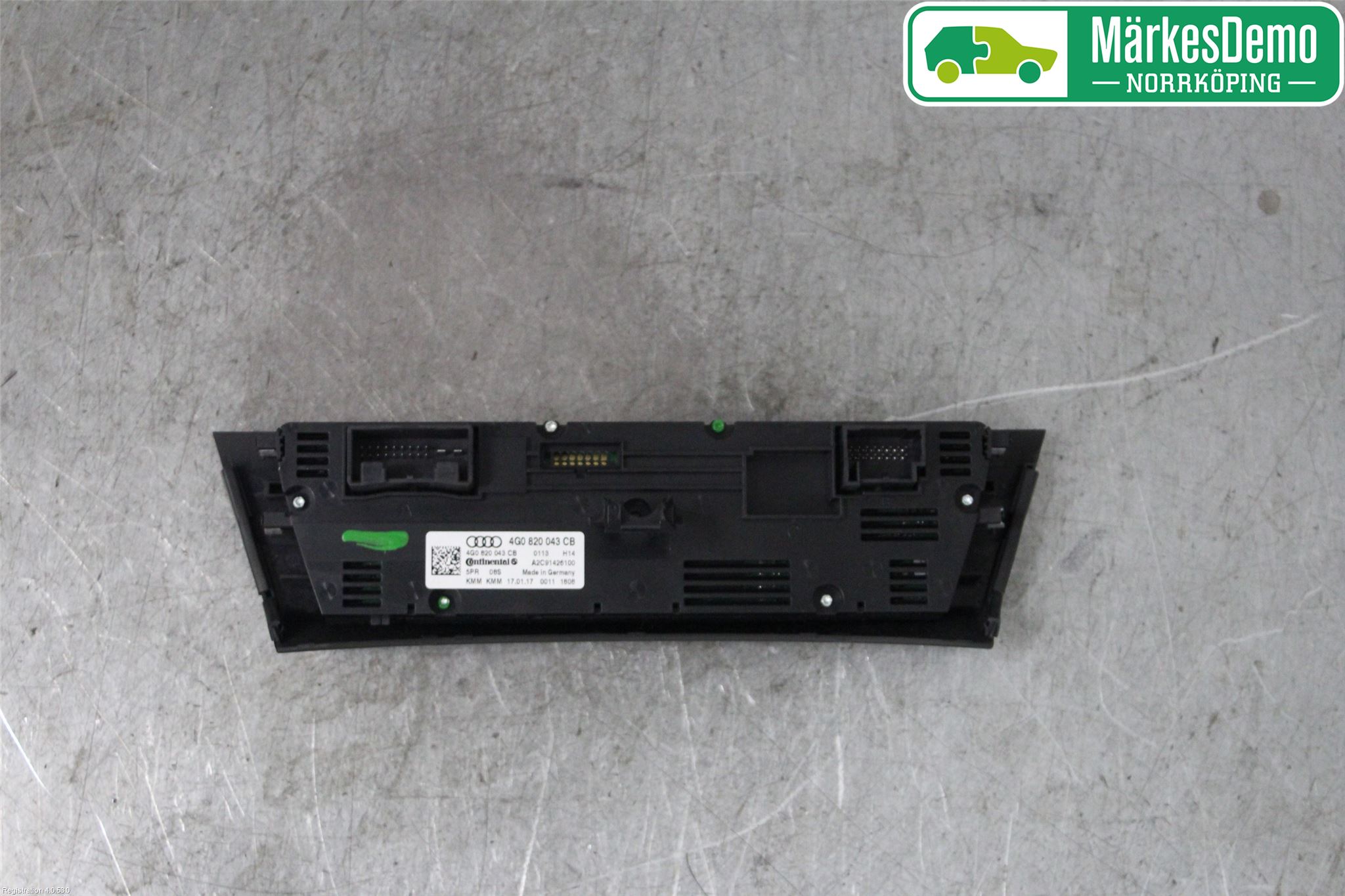 Audi A6/S6 4G 11-18 Varmeapparat Panel(Regulering)
