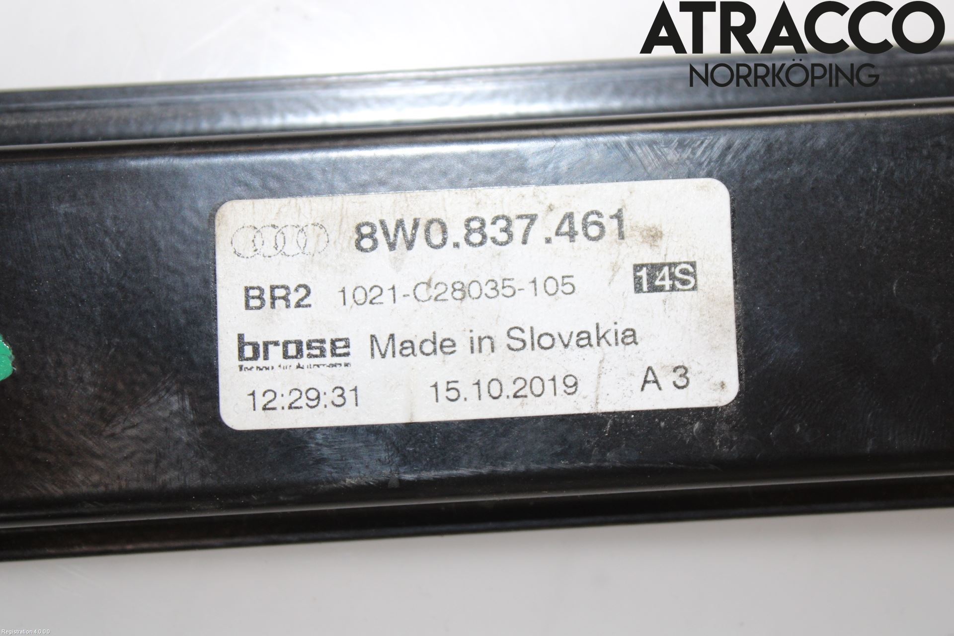 Audi A4/S4 B9 20- Vindusheis El Komp