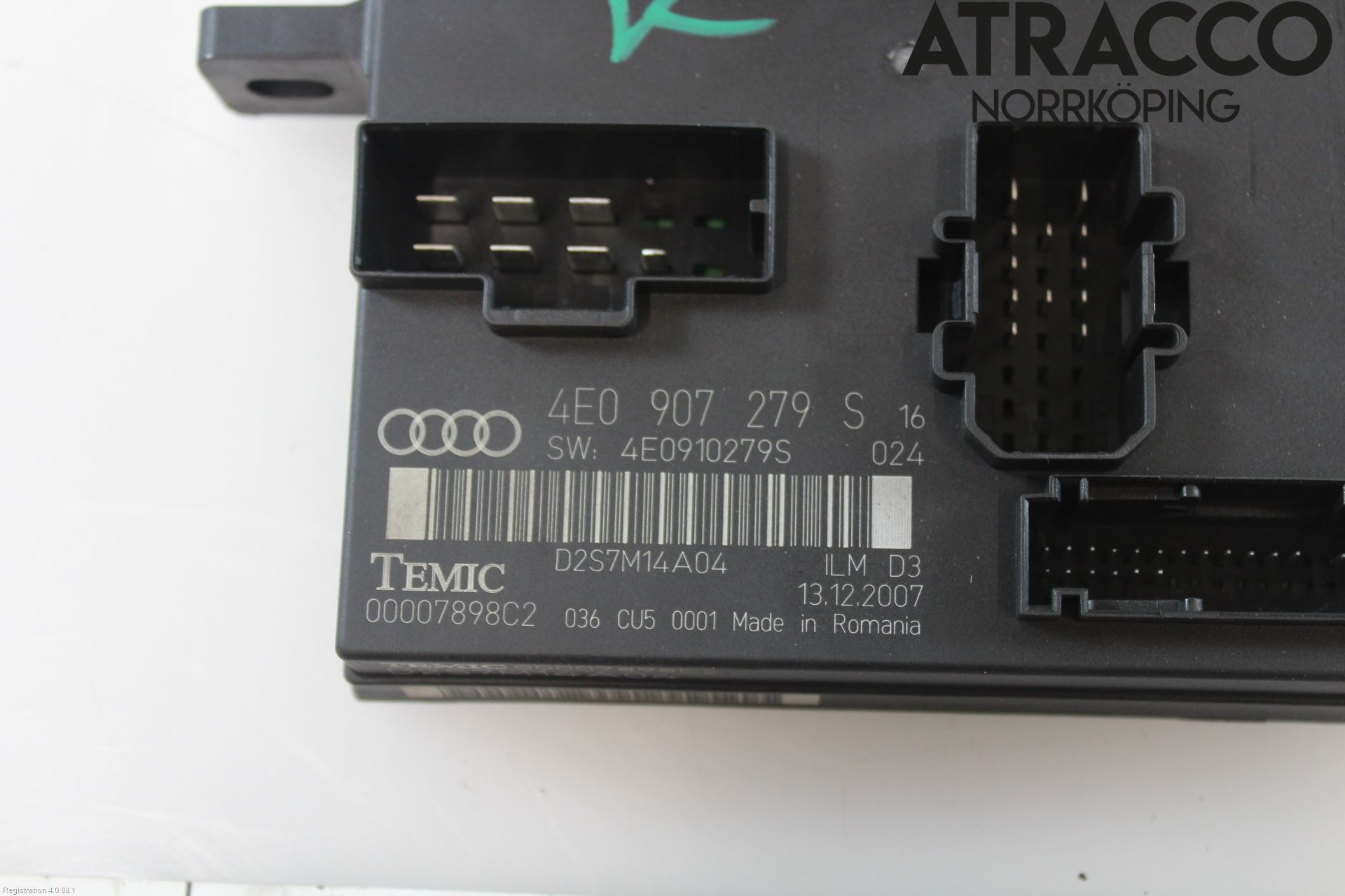 Audi A8/S8 4E  02-09 Styreenhet Klima