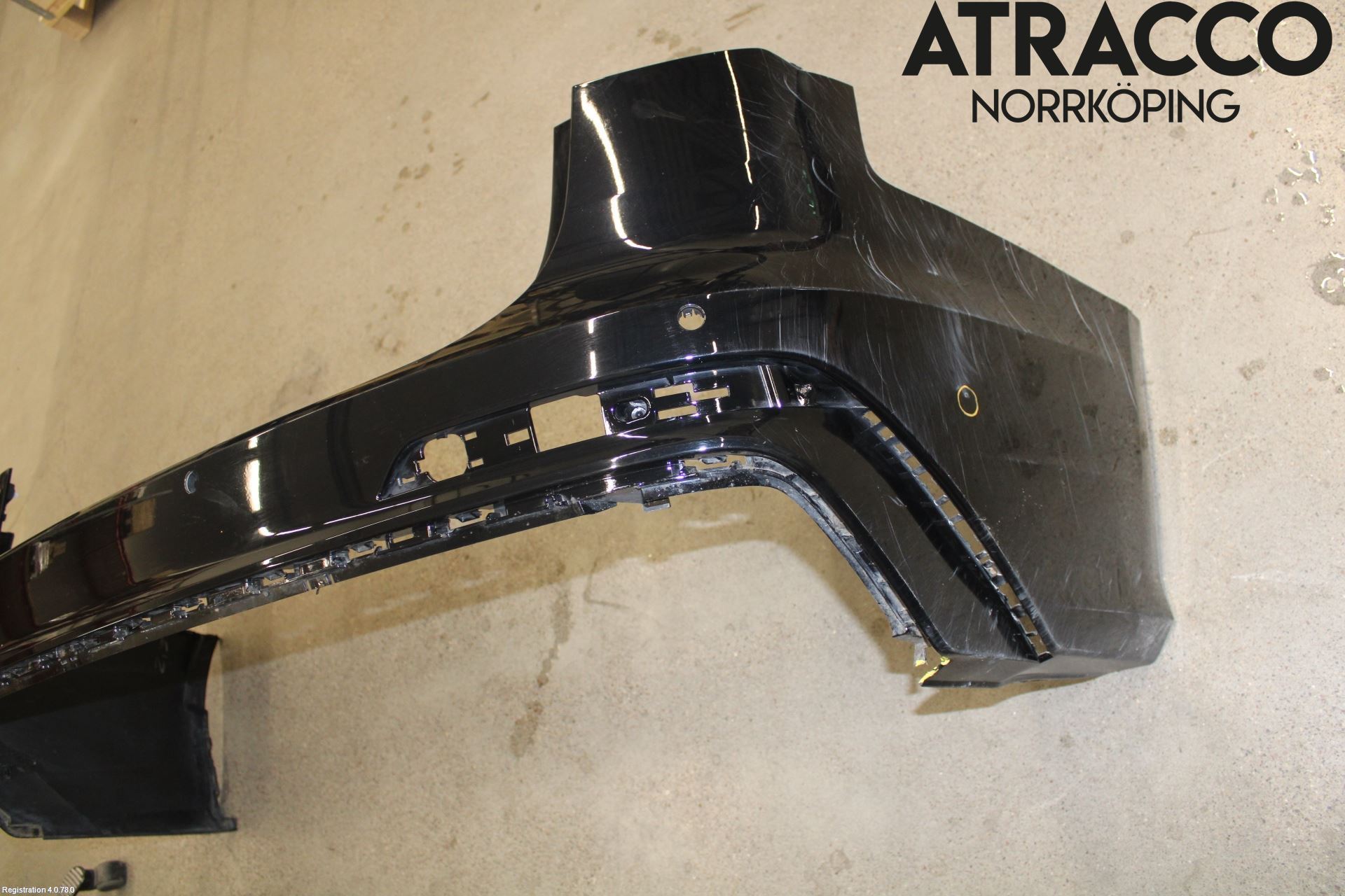 Audi A6 F2/C8 19- Støtfanger Bak Overtrekk