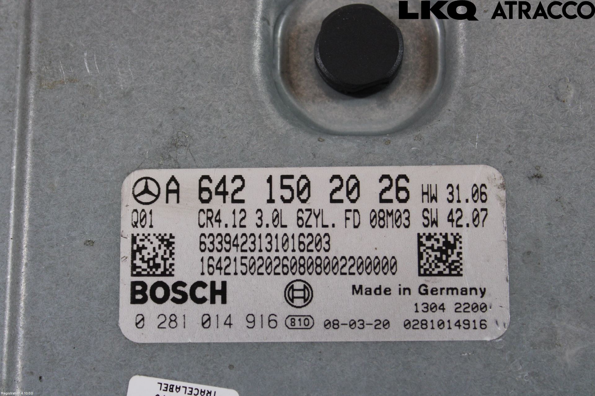Mercedes-Benz MB E-KLASS (W211) 02-09 Styreenhet Dieselpumpe