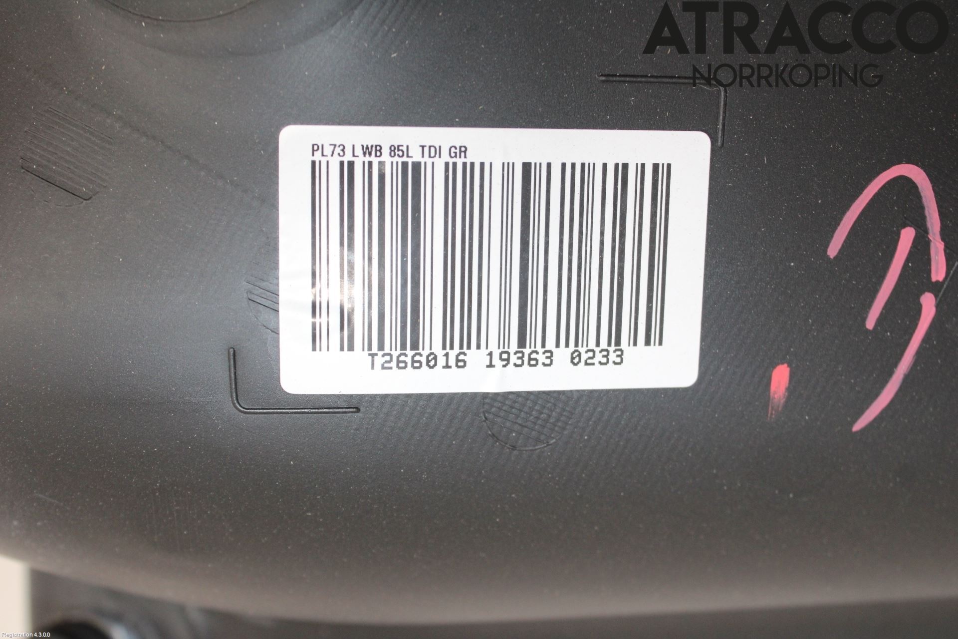 Audi Q7/SQ7 Drivstofftank Diesel