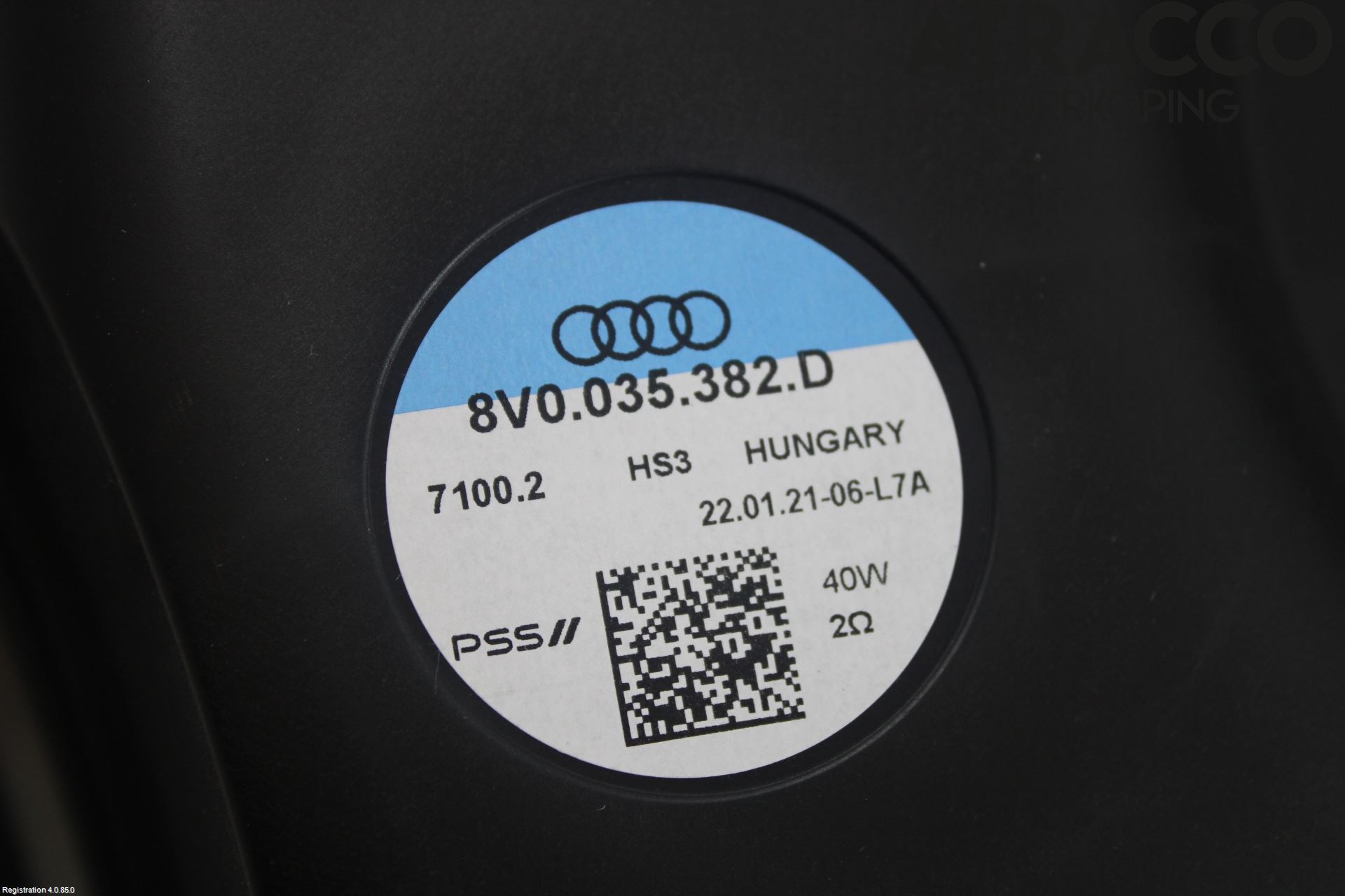 Audi Q2/SQ2 17- Innr Høyttaler