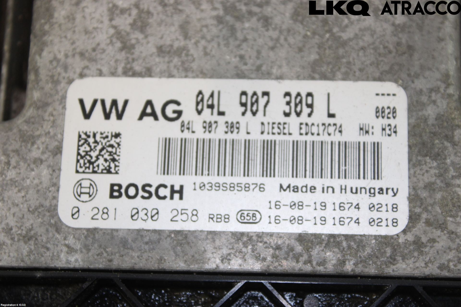 Audi Q5/SQ5 17- Styreenhet Dieselpumpe