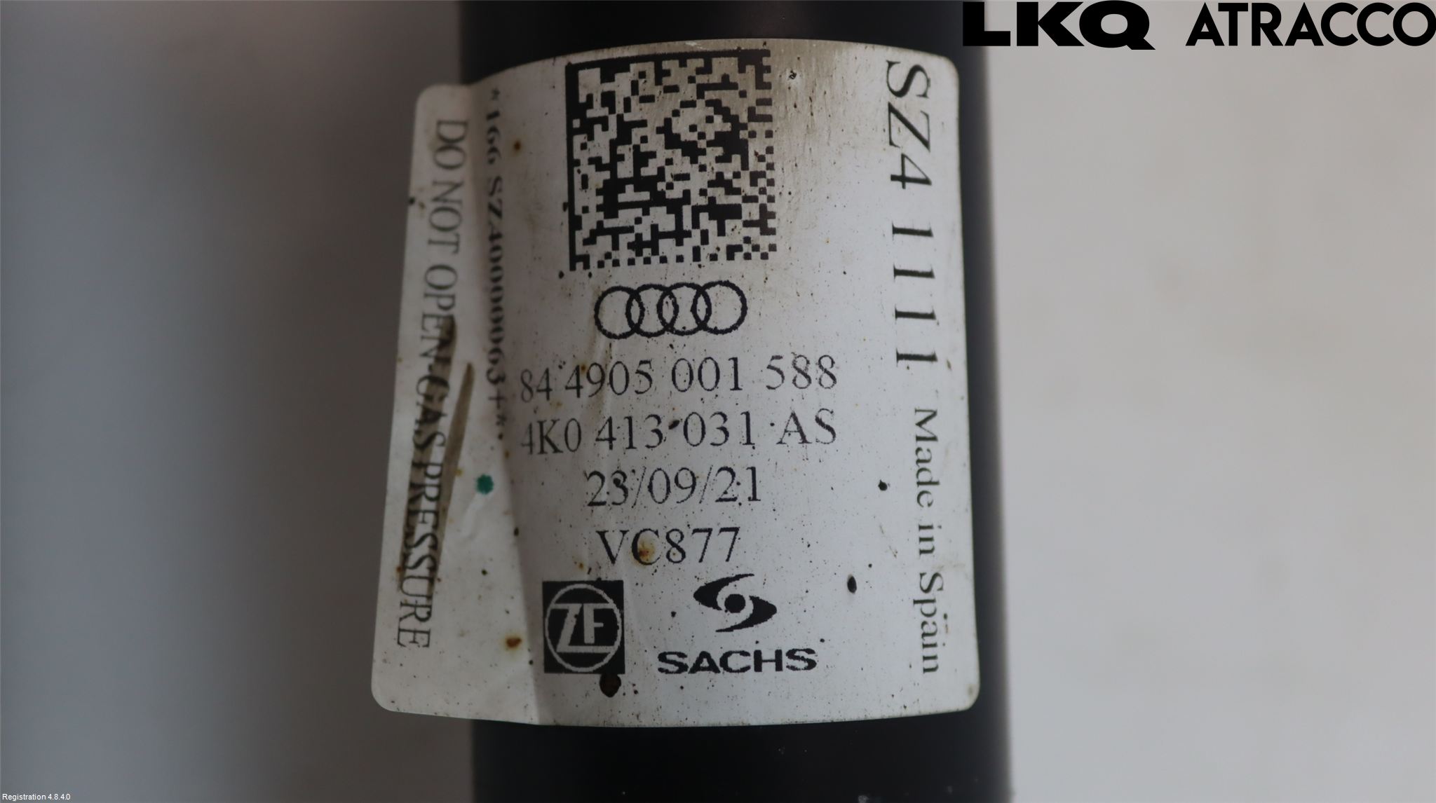 Audi A6 F2/C8 19- Fjærbein Foran Venstre