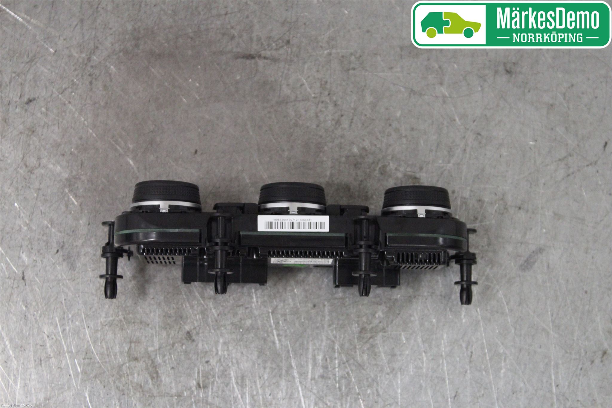 Volkswagen VW GOLF / E-GOLF VII 13-20 Varmeapparat Panel(Regulering)