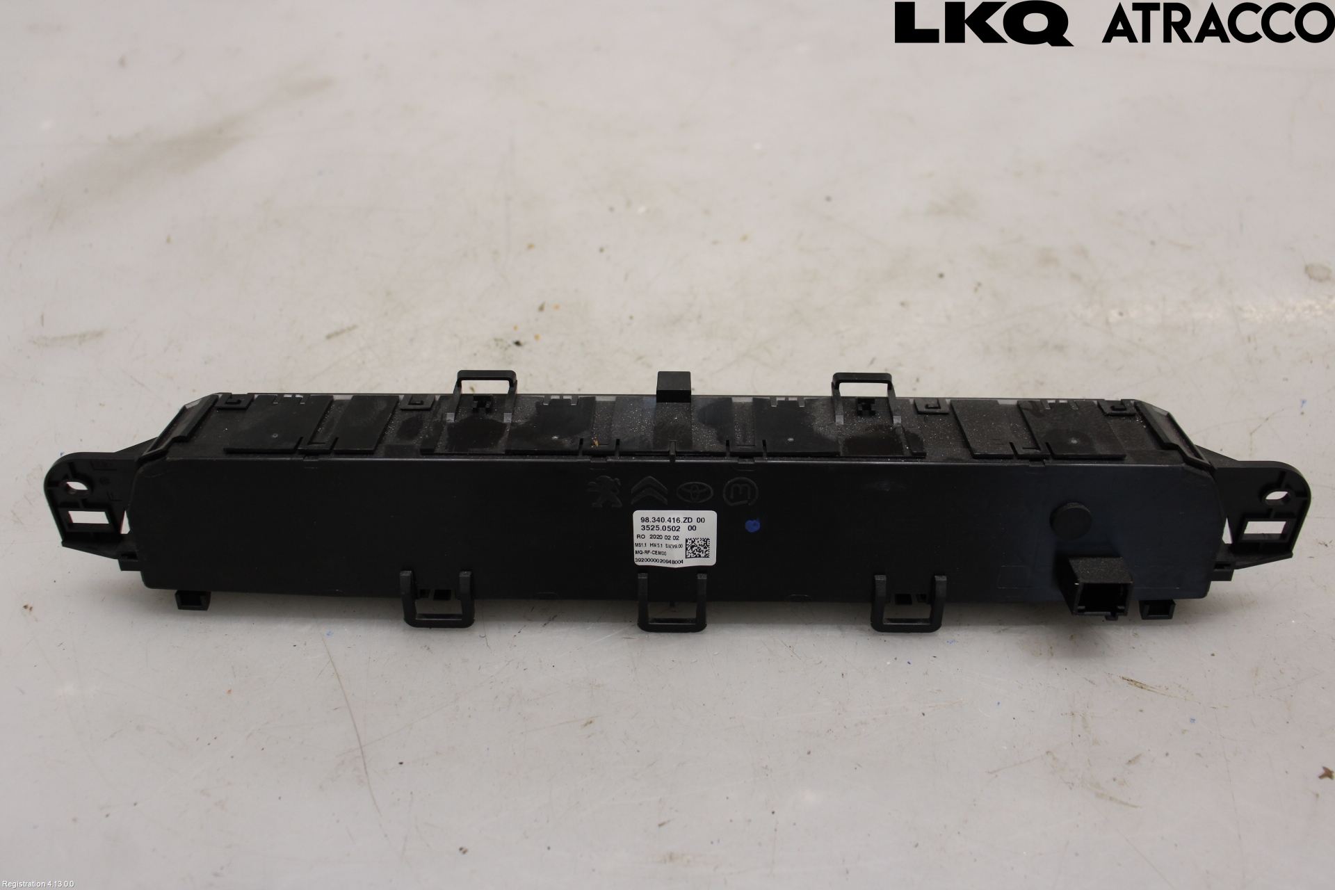 Opel VIVARO 20- Varme Ac Betjening-Display
