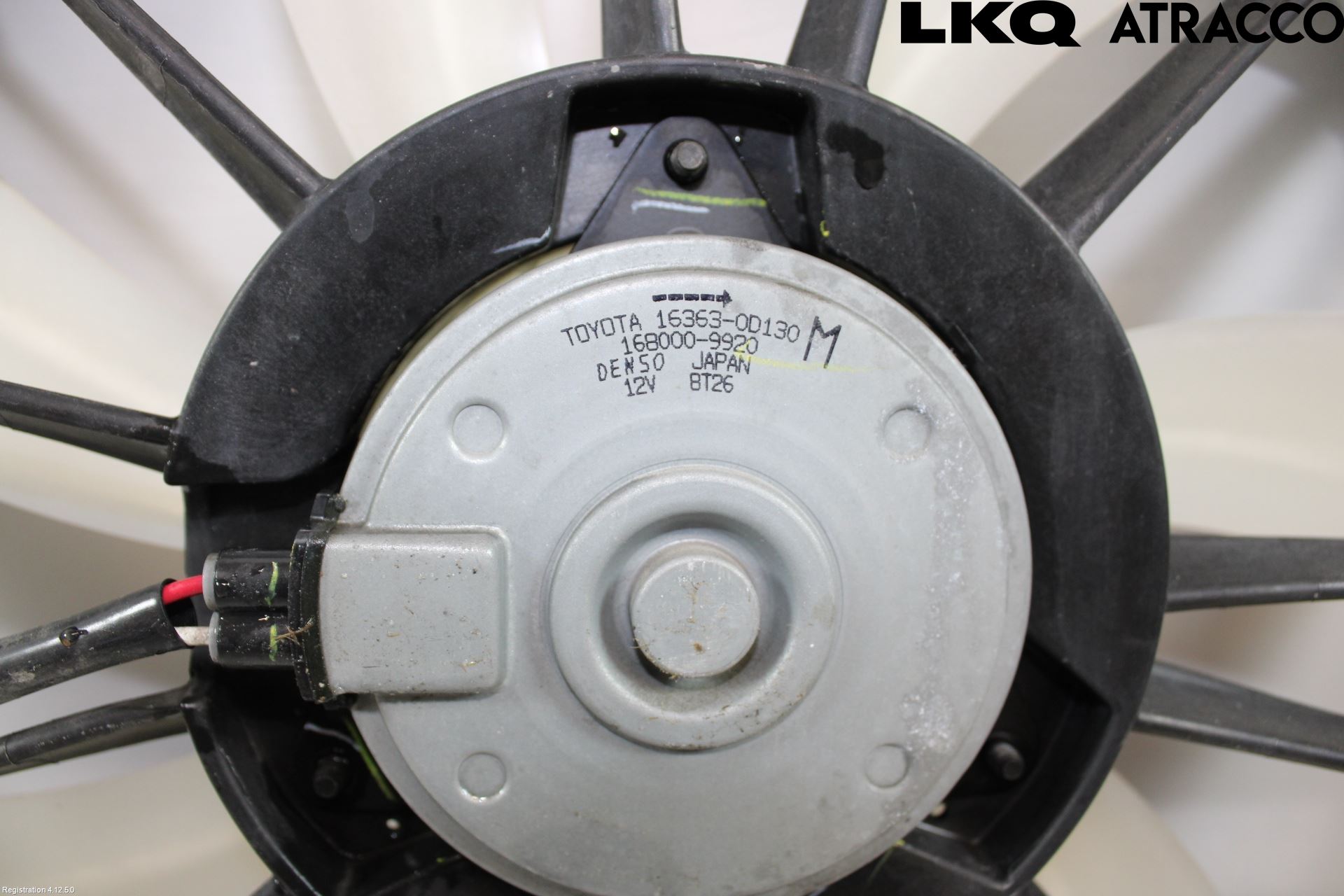 Toyota VERSO 09-18 Kjølevifte Elektrisk