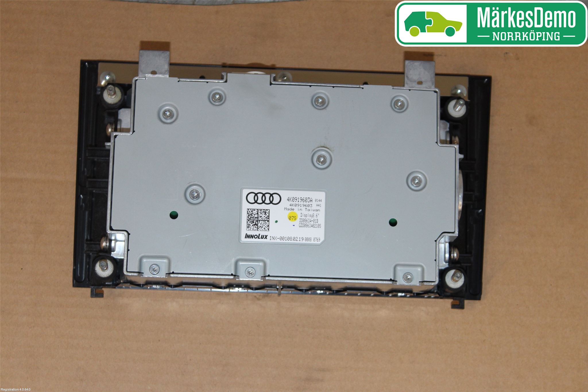 Audi A6 F2/C8 19- Instr Varselys - Display