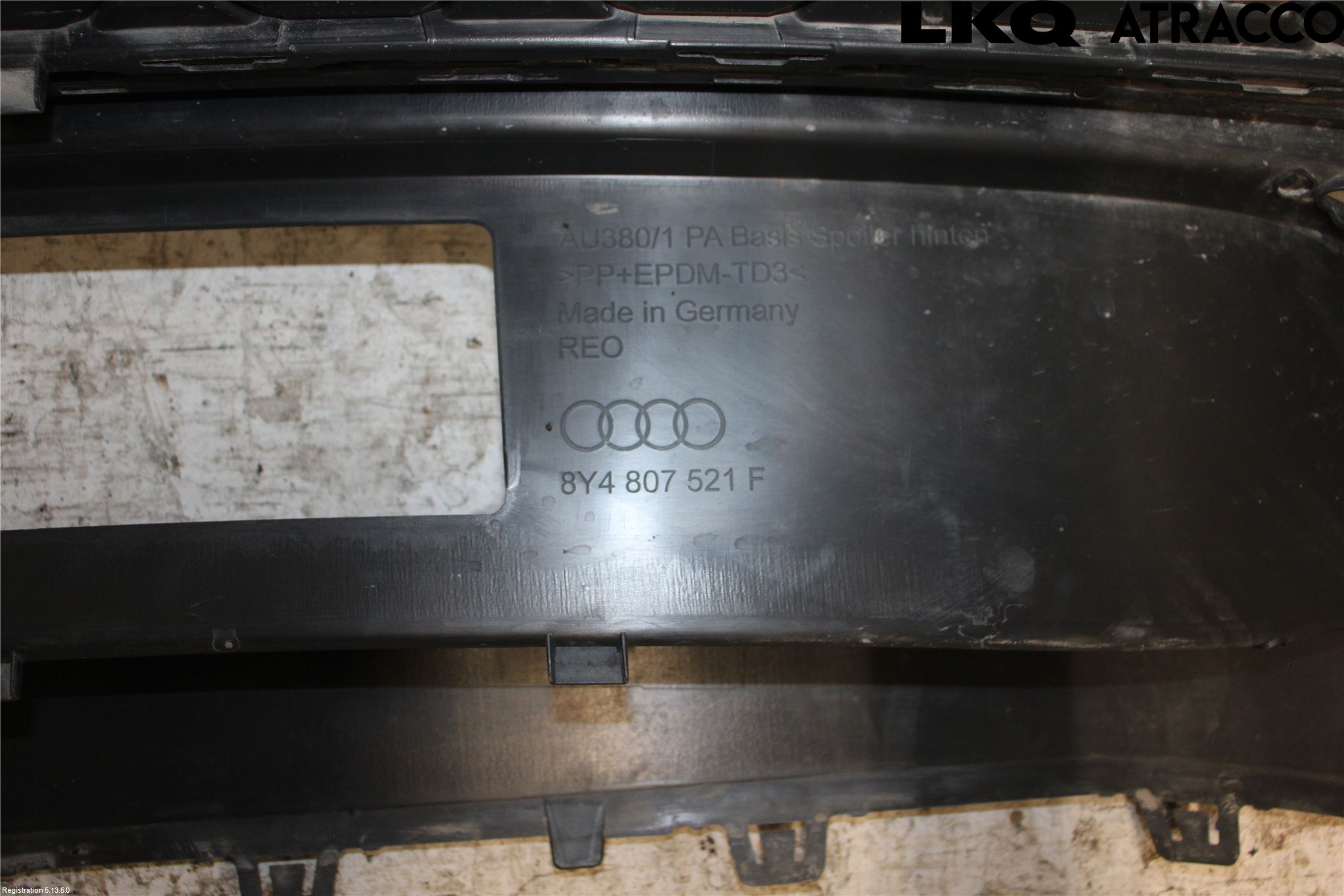 Audi A3/S3 8Y 21- Spoiler Bak