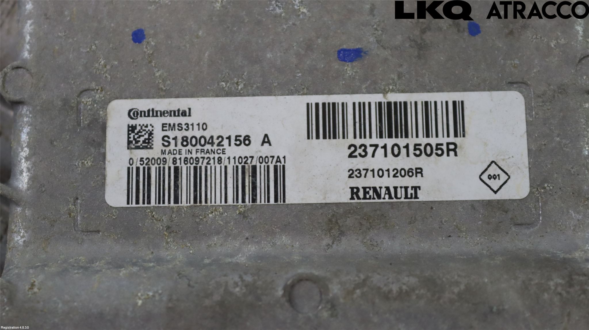 Renault CLIO III  09-12 Styreenhet Innsprøytning