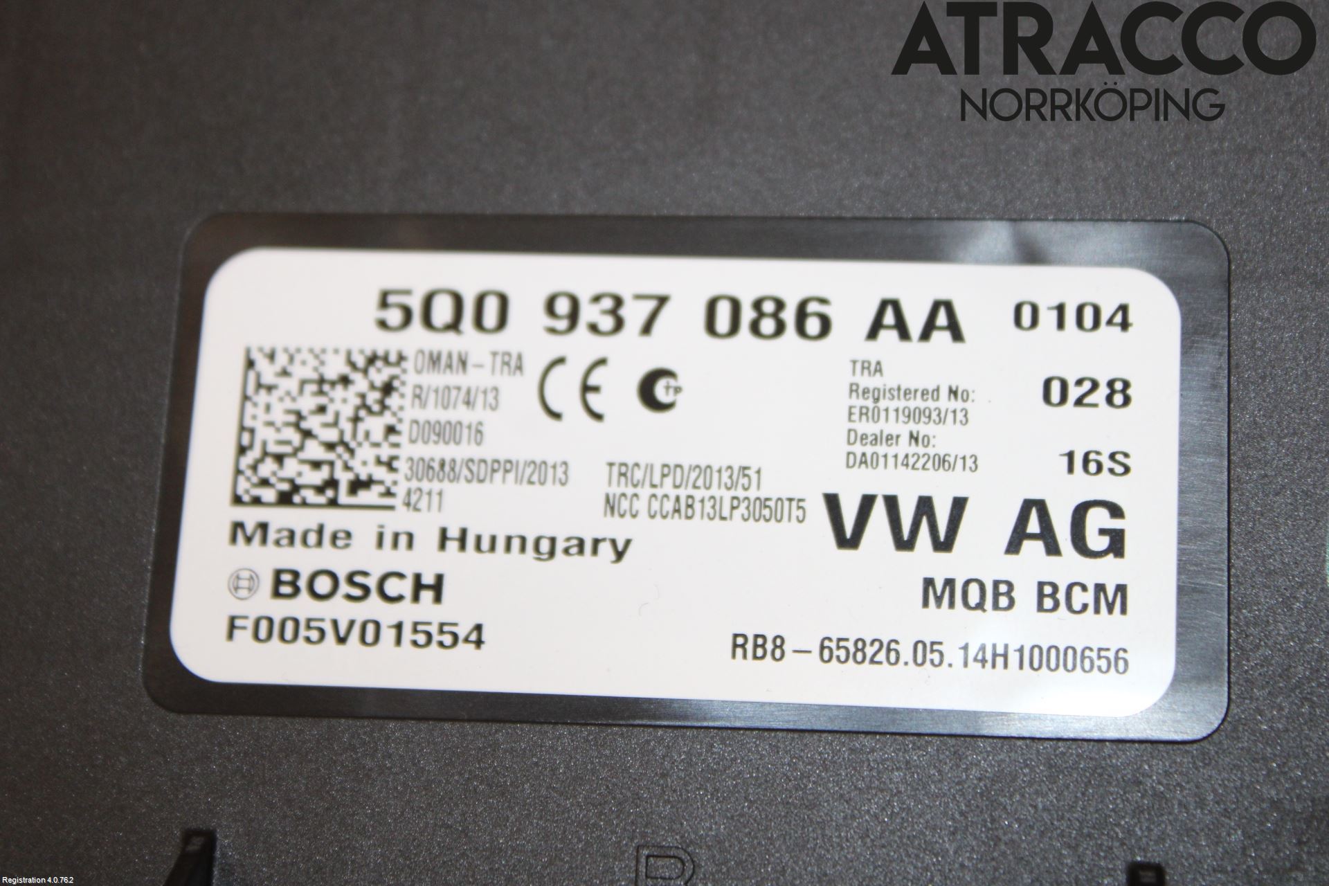 Volkswagen VW GOLF / E-GOLF VII 13-20 Styreenhet Klima