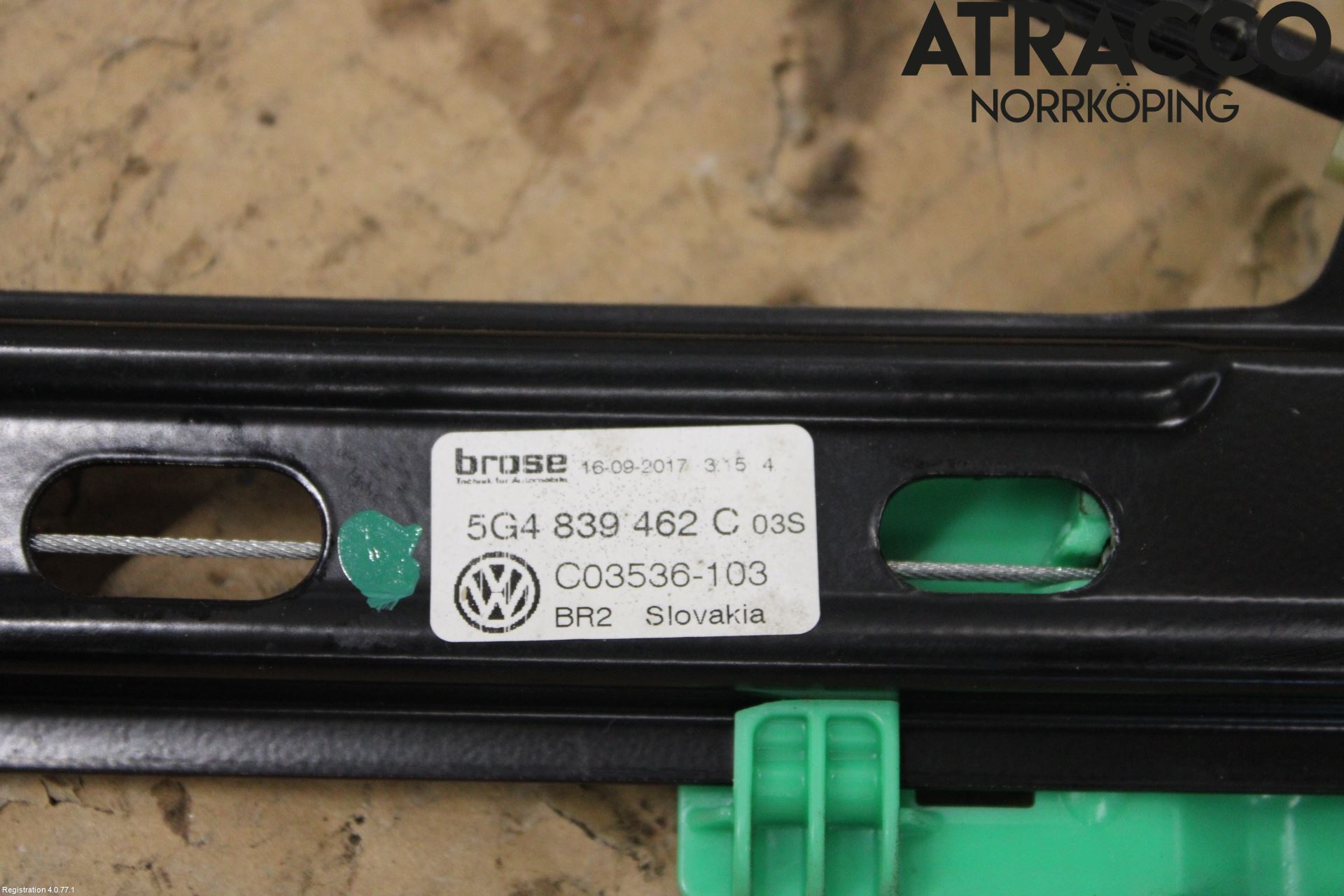 Volkswagen VW GOLF / E-GOLF VII 13-20 Vindusheis El Komp