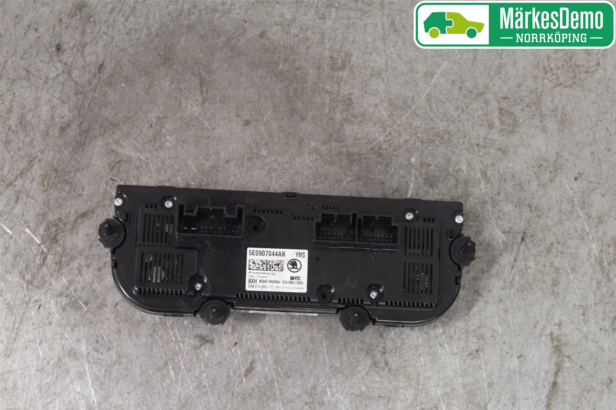 Skoda OCTAVIA (5E) 13-20 Varmeapparat Panel(Regulering)