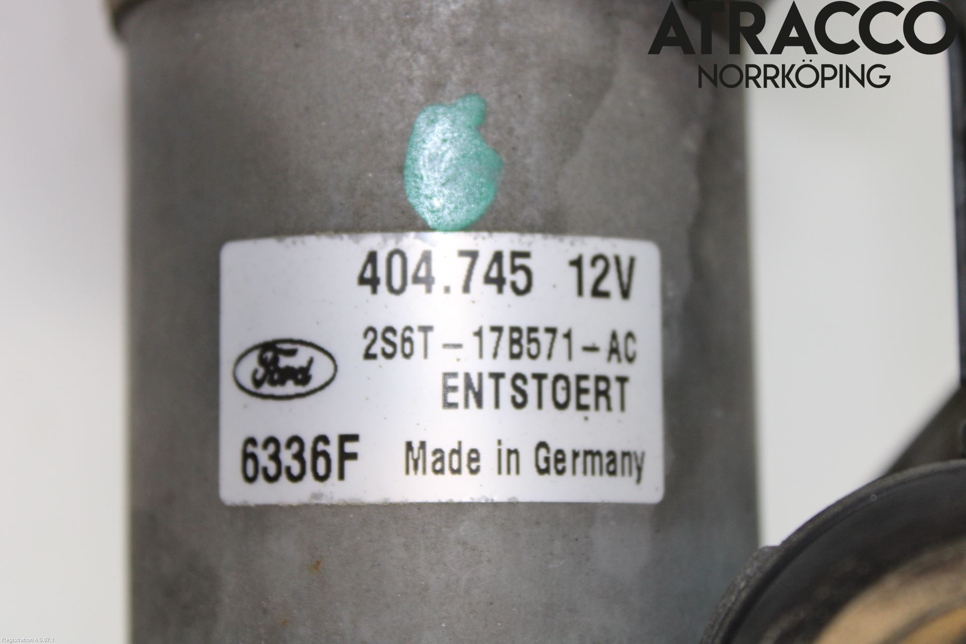Ford FIESTA     06-08 Viskeroverføring Frontrute