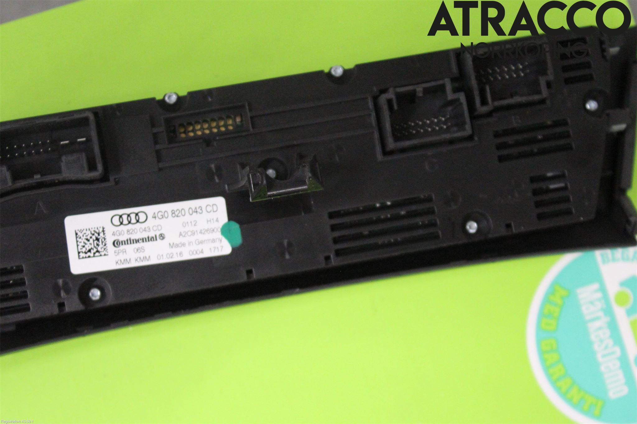 Audi A6 ALLROAD 12-18 Varmeapparat Panel(Regulering)