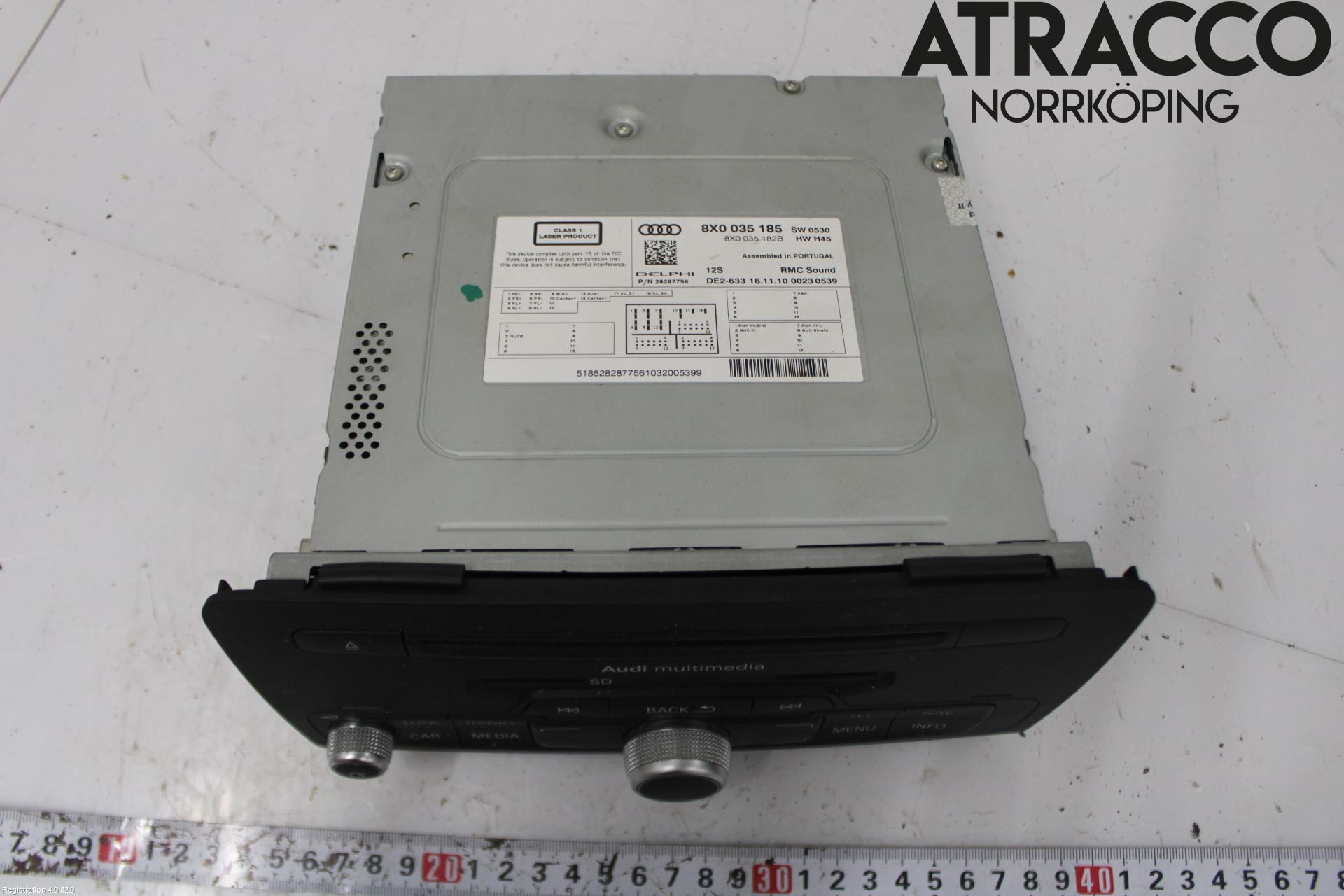 Audi A1/S1 11-18 Stereo Radio Med Cd