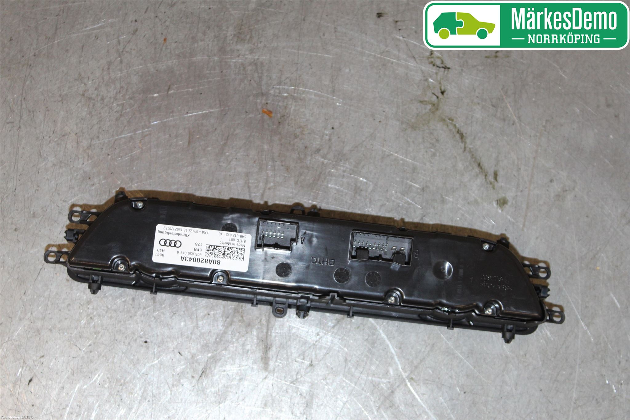 Audi Q5/SQ5 17- Varmeapparat Panel(Regulering)