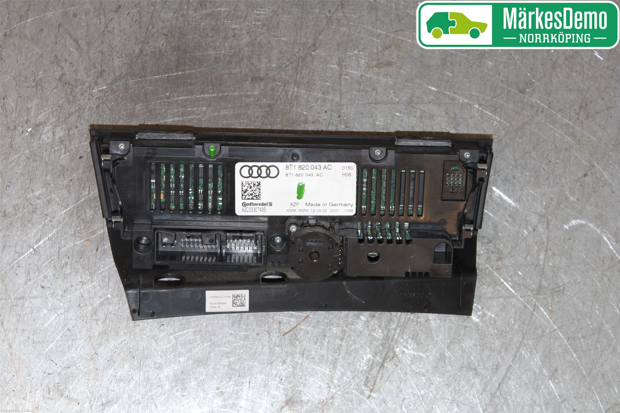 Audi A4/S4 08-11 Varmeapparat Panel(Regulering)