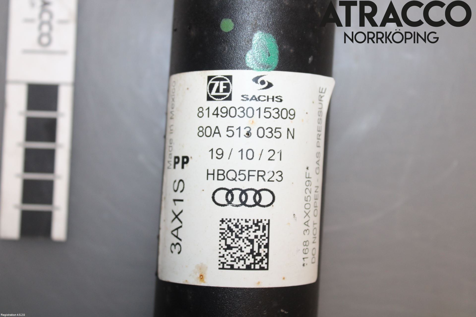 Audi Q5/SQ5 17- Støtdemper Bak
