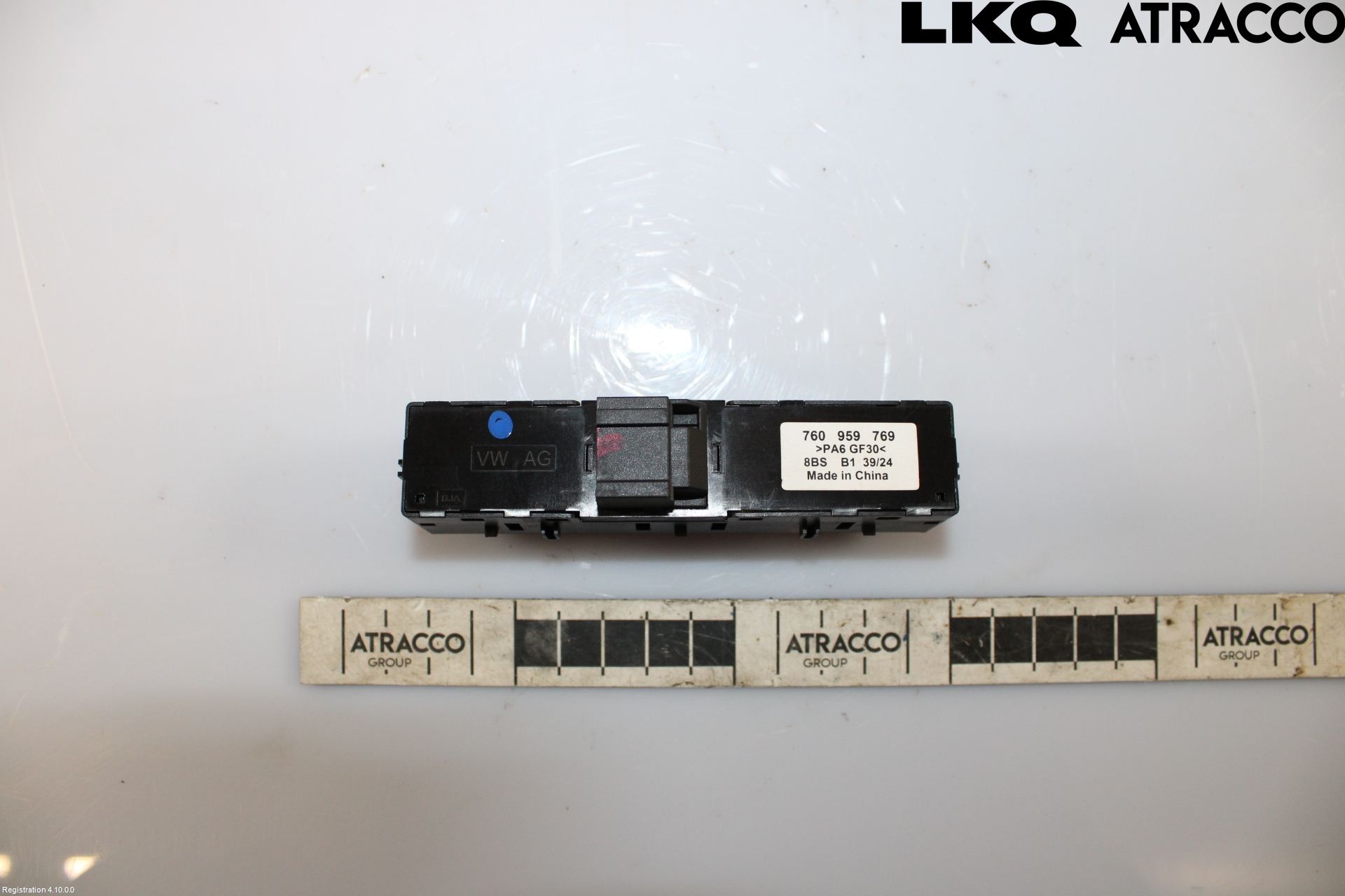 Volkswagen VW TOUAREG CR 18- Bryter Seteminne