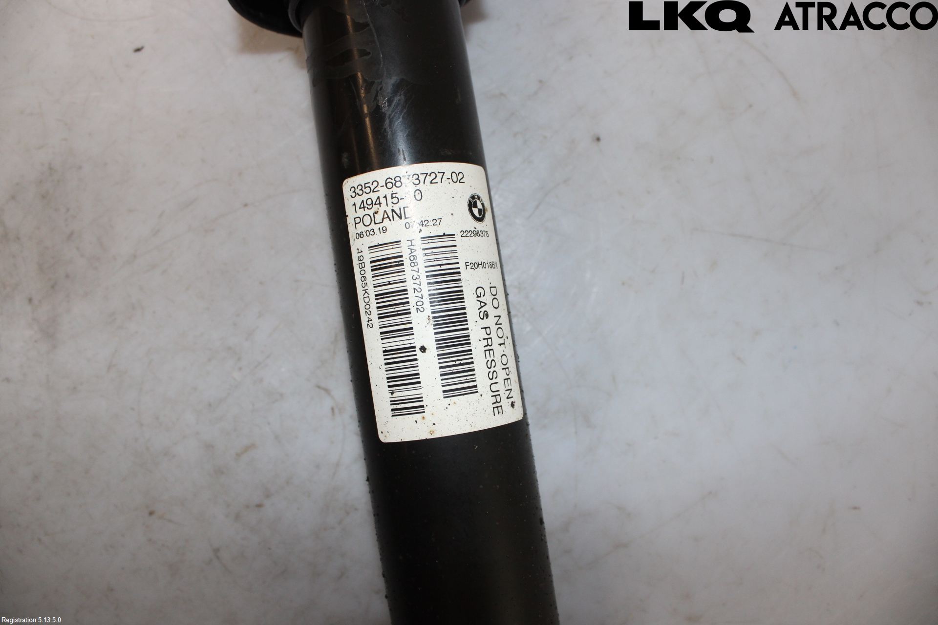 BMW 1 F20/F21 11-19 Støtdemper Bak