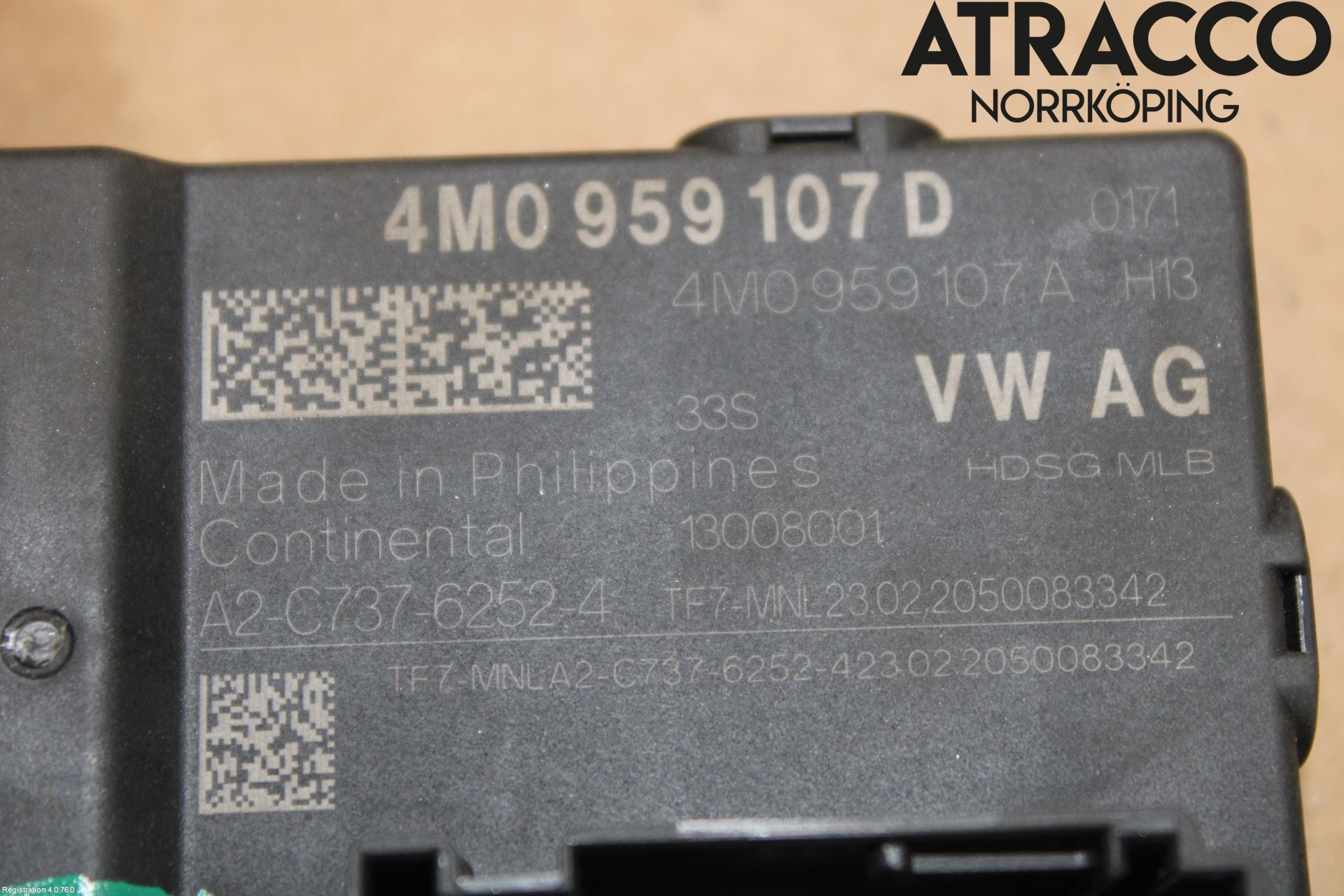 Audi A6 F2/C8 19- Styreenhet Bakluke