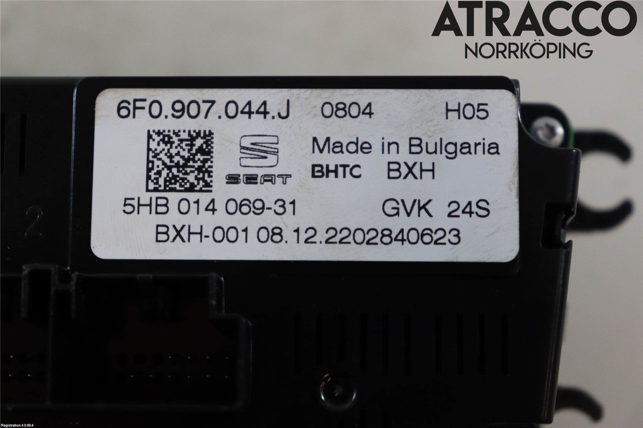 Seat ARONA Varmeapparat Panel(Regulering)