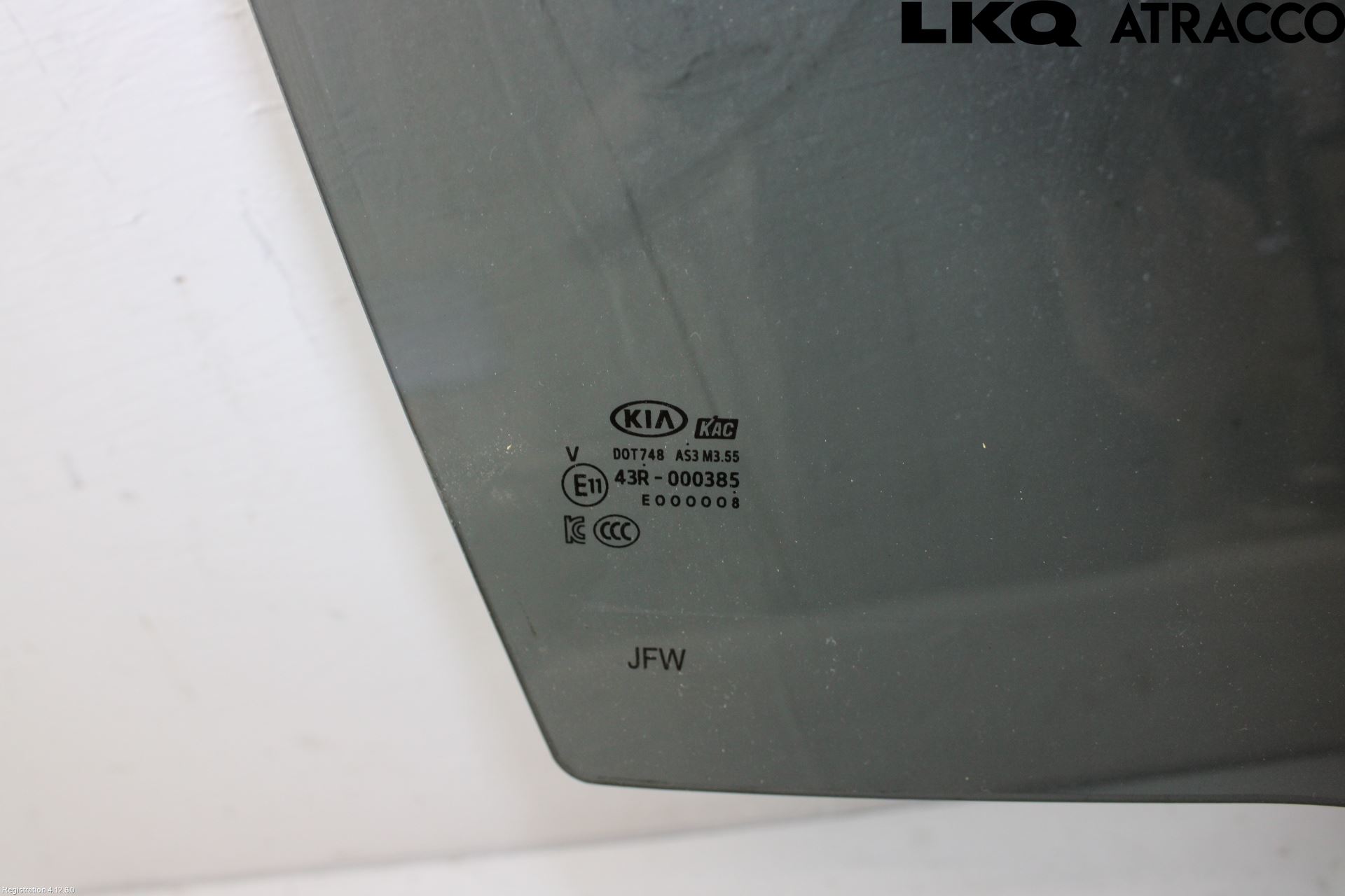 Kia OPTIMA 16-20 Dørrute Bak Høyre 4Dørs