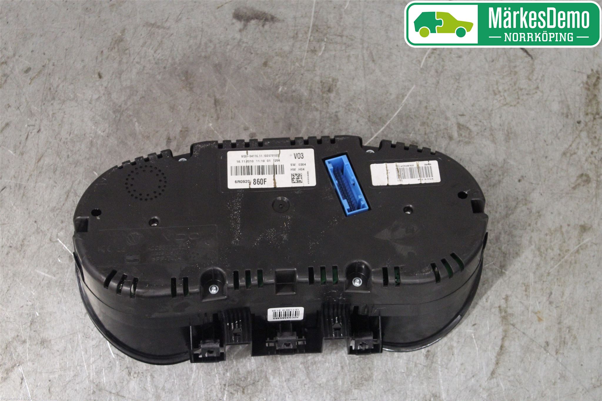 Volkswagen VW POLO 10-17 Instr Kombinert