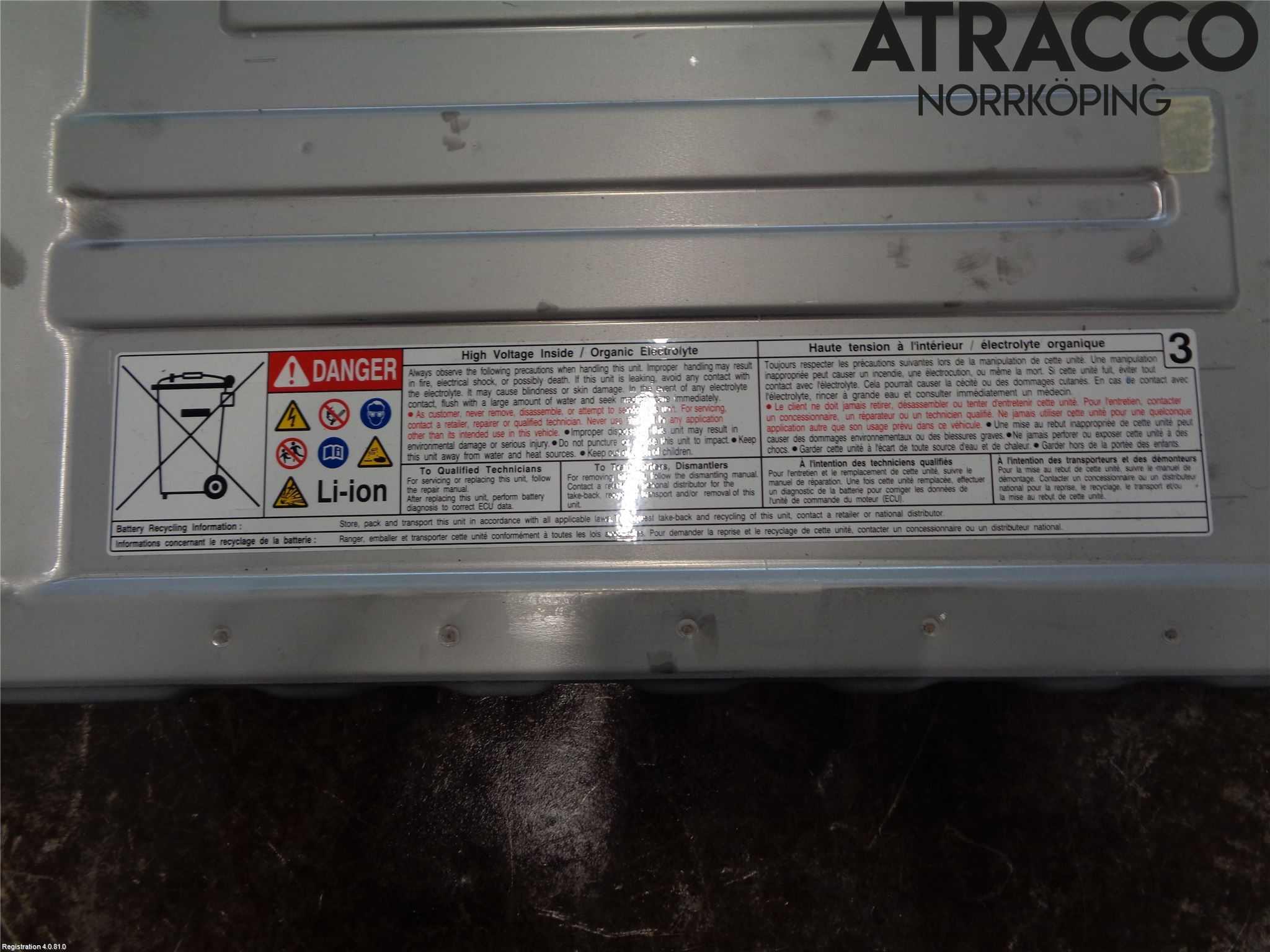 Toyota YARIS XP21 20- Hybrid Batteri