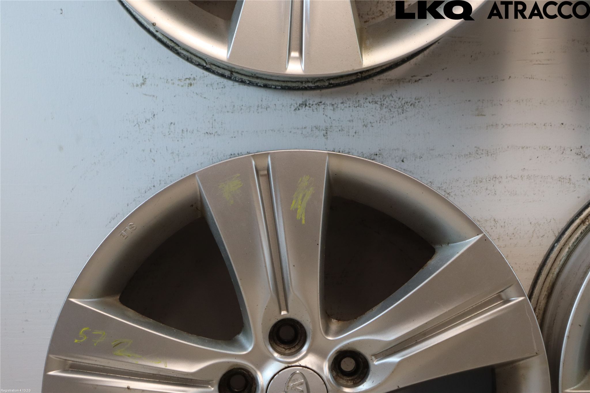 Kia SPORTAGE (SL) 11-15 Felg Aluminium Sett 4Stk