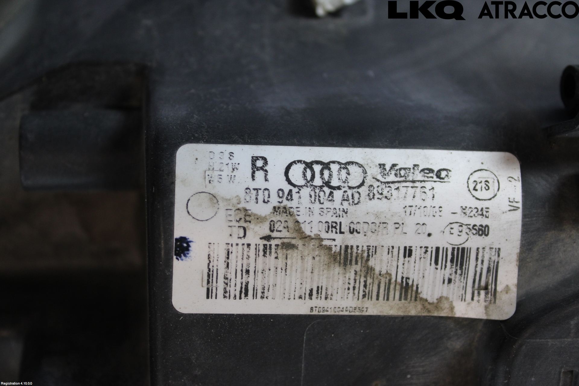 Audi A5 07-16 Frontlykt Høyre