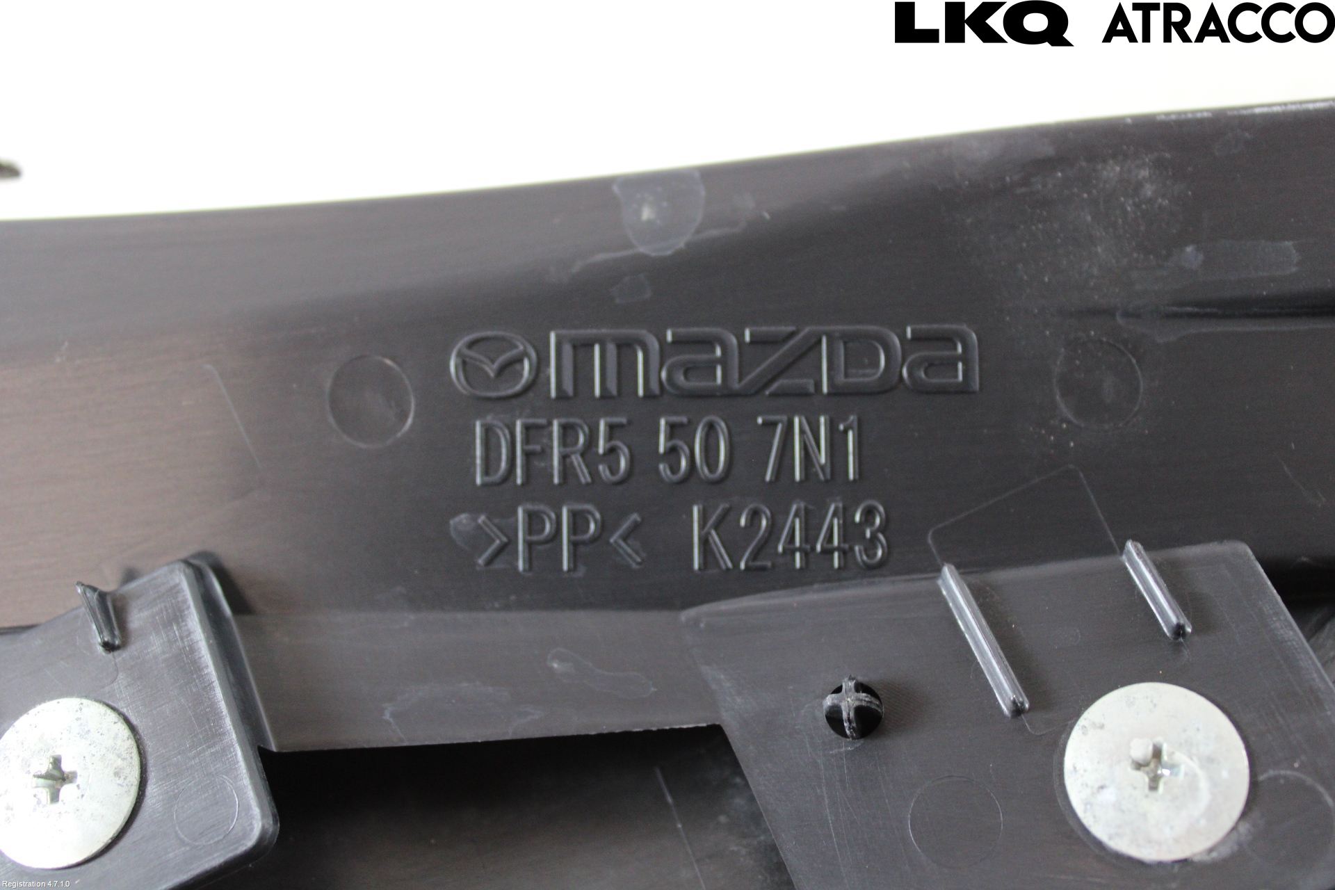 Mazda CX-30 20- Visker Deksel-Grill-Under Frr