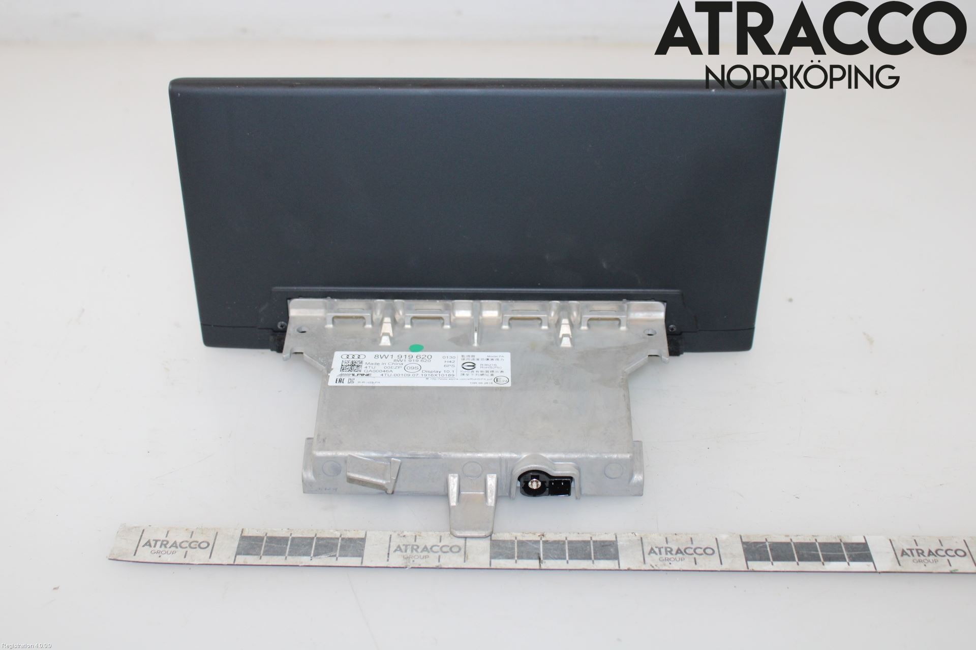 Audi A4/S4 B9 20- Instr Skjerm Dvd-Gps-Ac-Tlf