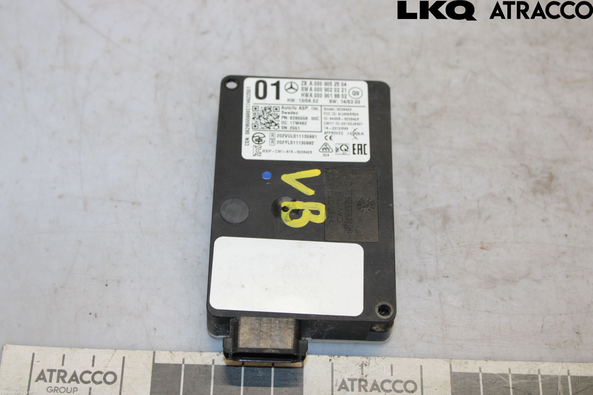 Mercedes-Benz MB GLC-KLASS (X253/C253) 15-22 Sensor Kollisjonsbeskyttelse