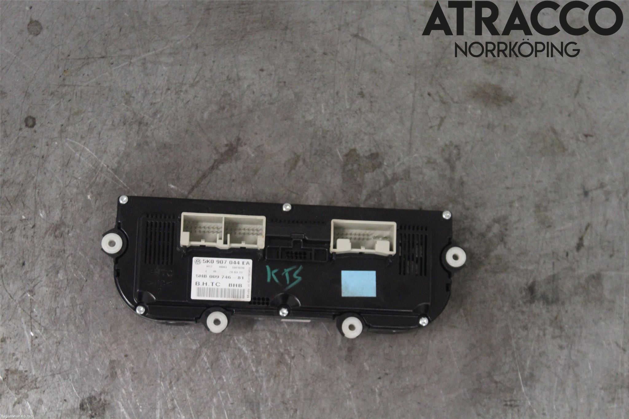 Volkswagen VW PASSAT 11-14 Varmeapparat Panel(Regulering)