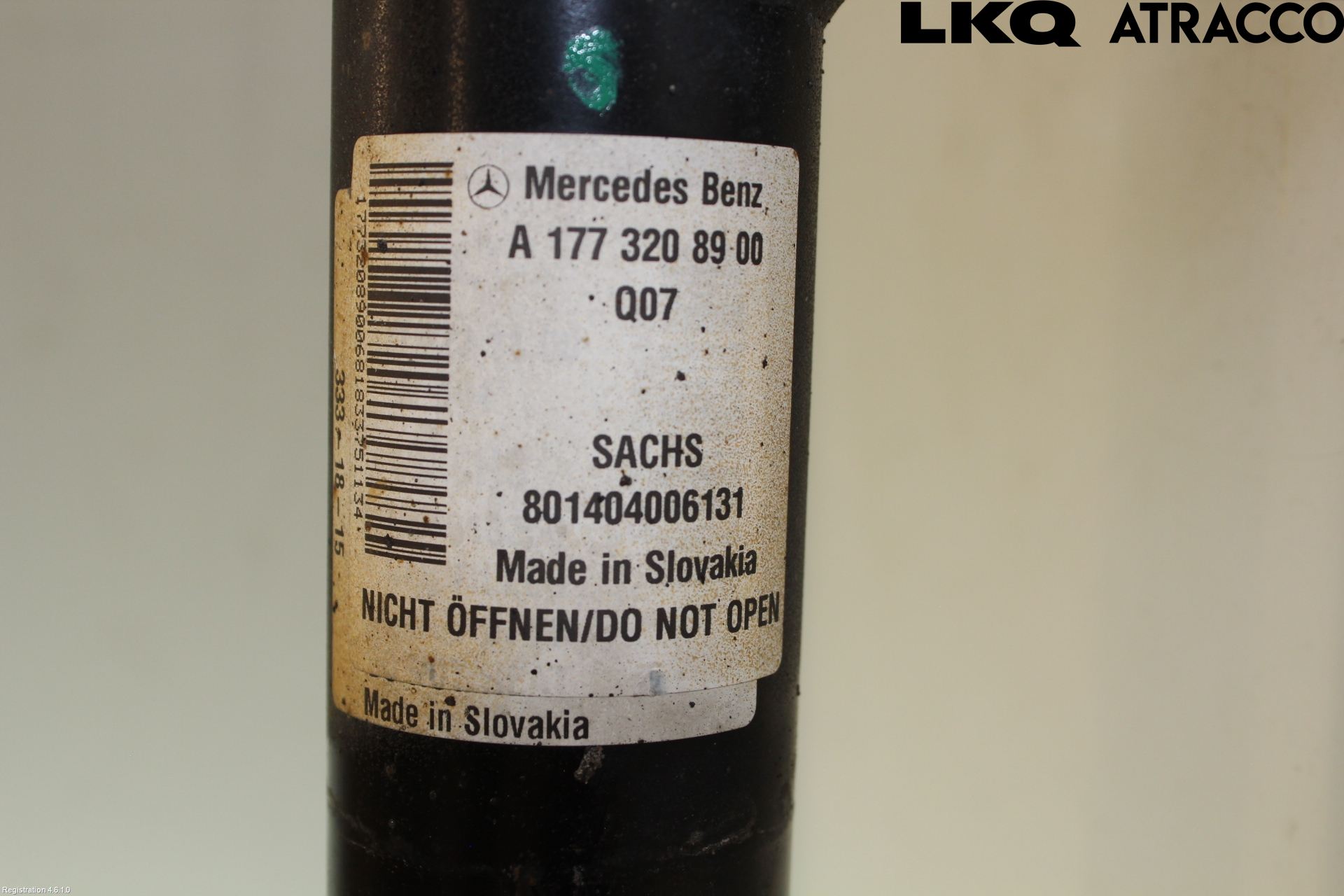 Mercedes-Benz MB A-KLASS (W177) 18- Fjærbein Foran Venstre