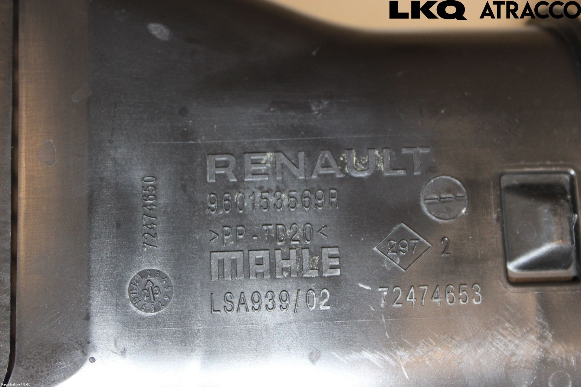 Renault EXPRESS 21- Inns Gummibelg - Slange