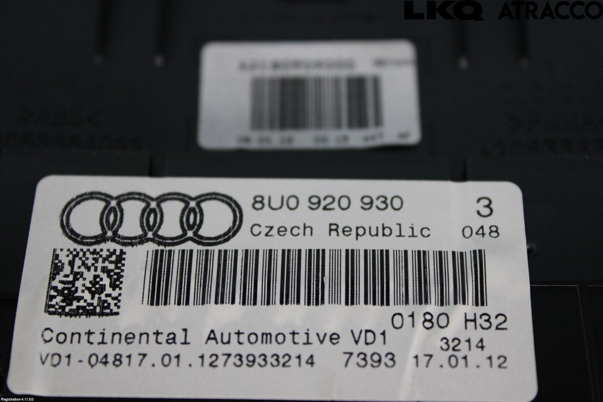 Audi Q3 8U 12-18 Instr Kombinert