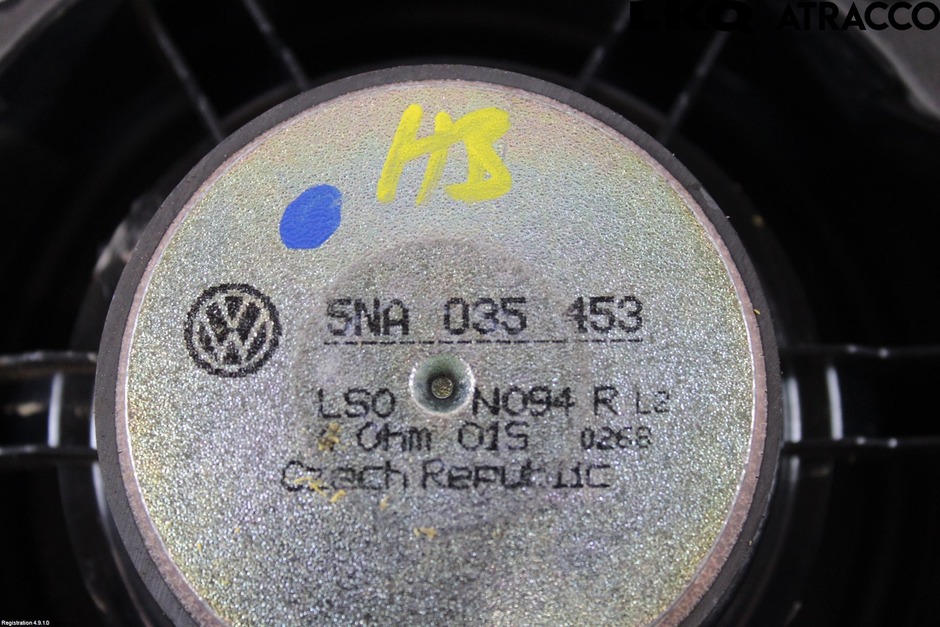 Volkswagen VW TIGUAN 16-24 Innr Høyttaler