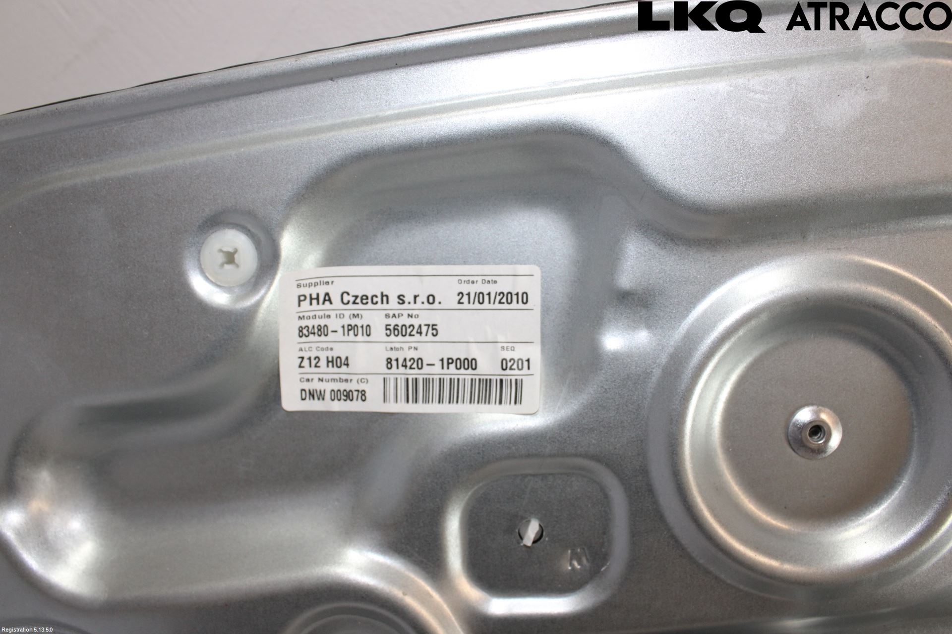 Kia VENGA 10-19 Vindusheis El Komp