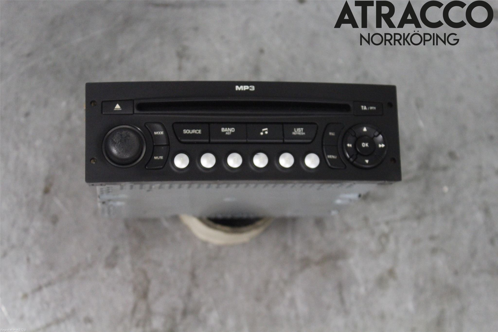 Citroen C4 GRAND PICASSO 07-13 Stereo Radio Med Cd